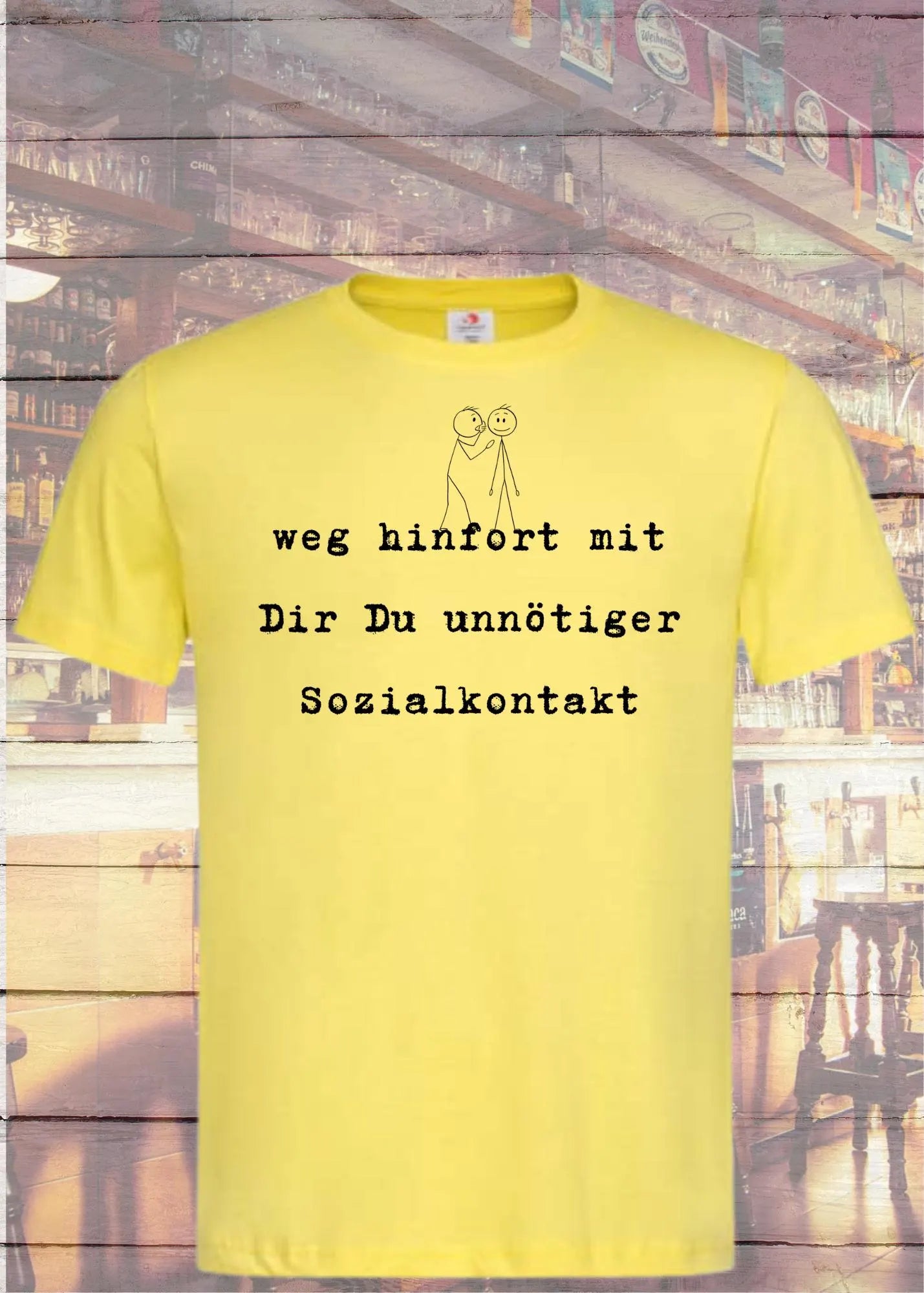 🙄 Weg Hinfort Mit Dir Du Unnötiger Sozialkontakt - Introvertierter Humor 😤