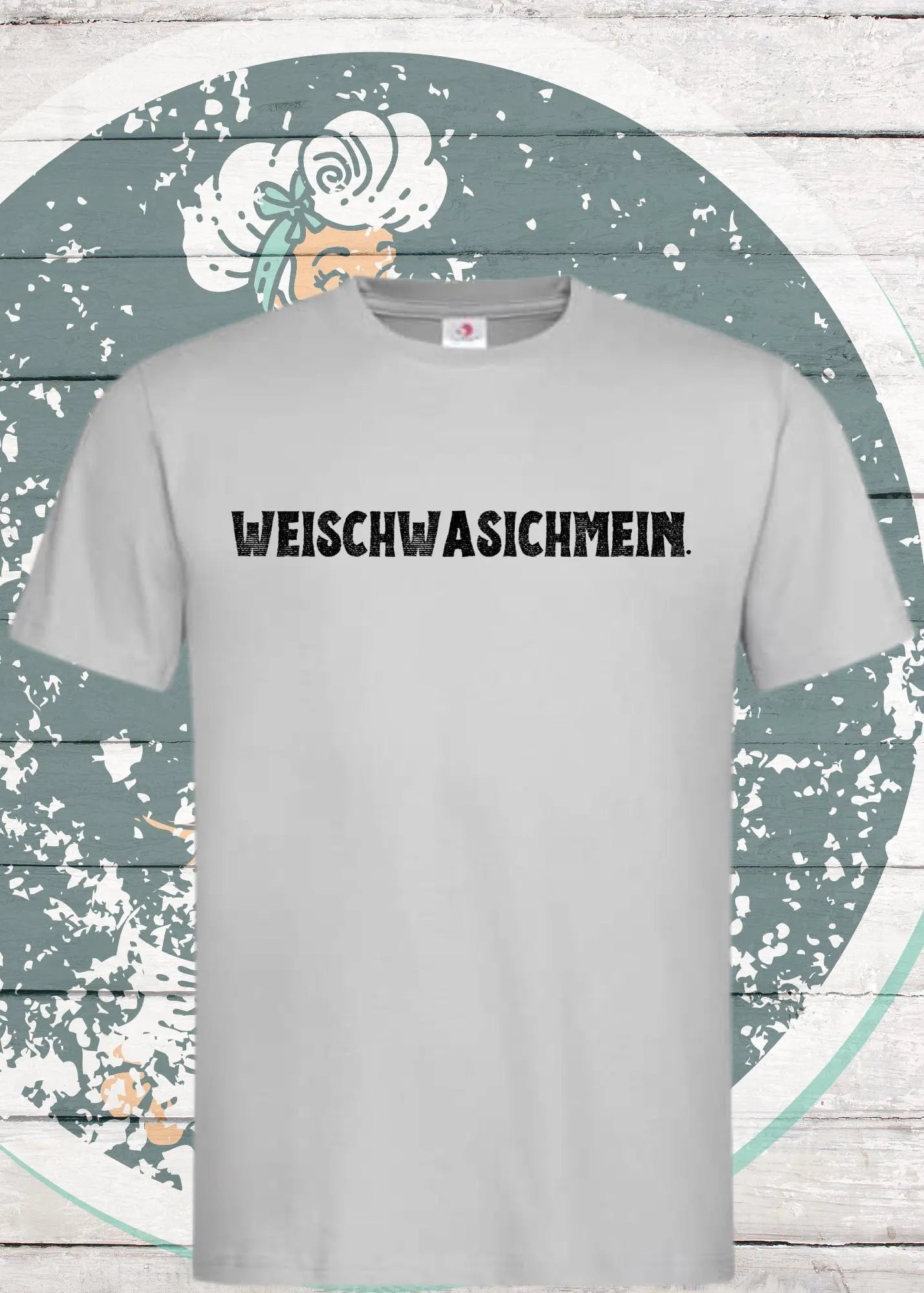 π€ Unisex T-Shirt 'Weischwasischmein' - Lustiges Verwirrung Statement π΅βπ«