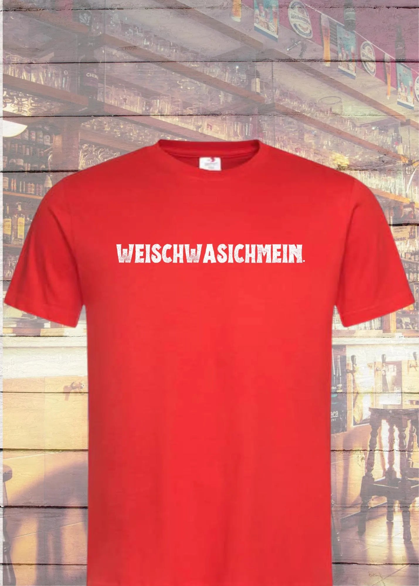 π€ Unisex T-Shirt 'Weischwasischmein' - Lustiges Verwirrung Statement π΅βπ«