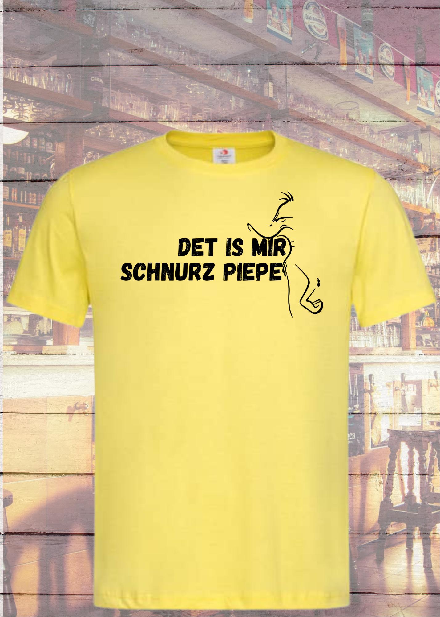 π€·ββοΈ Unisex T-Shirt 'Det Is Mir Schnurz Piepe' - Berliner Schnauze Statement π