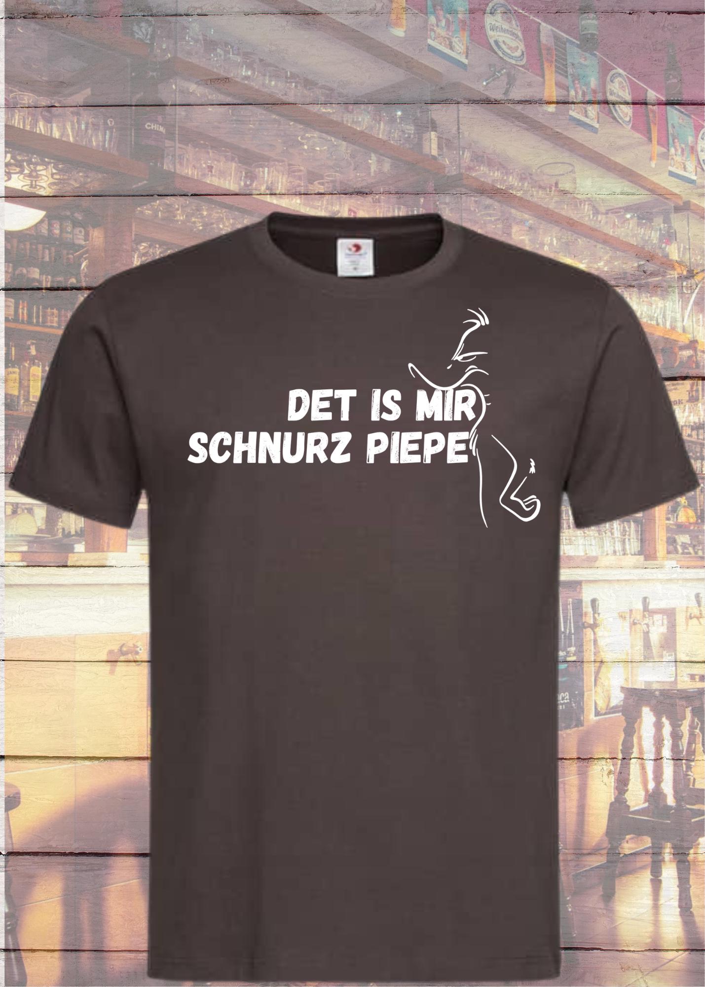 π€·ββοΈ Unisex T-Shirt 'Det Is Mir Schnurz Piepe' - Berliner Schnauze Statement π