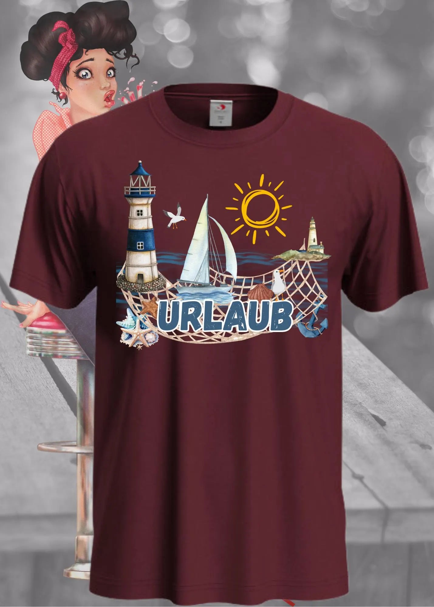 🏖️ Unisex T-Shirt 'Urlaubs Feeling' ☀️ Sommer Vibes & Entspannung