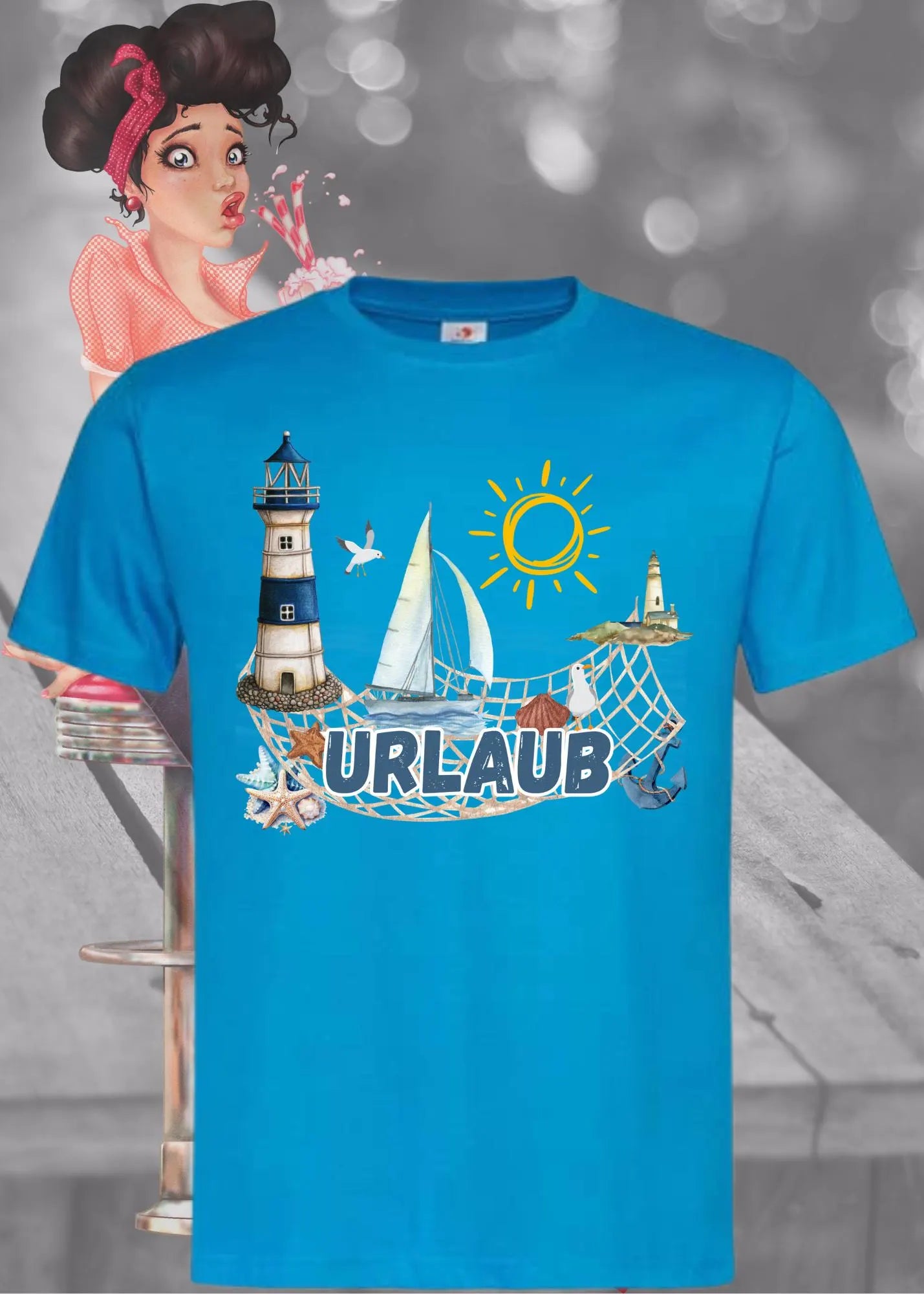 🏖️ Unisex T-Shirt 'Urlaubs Feeling' ☀️ Sommer Vibes & Entspannung