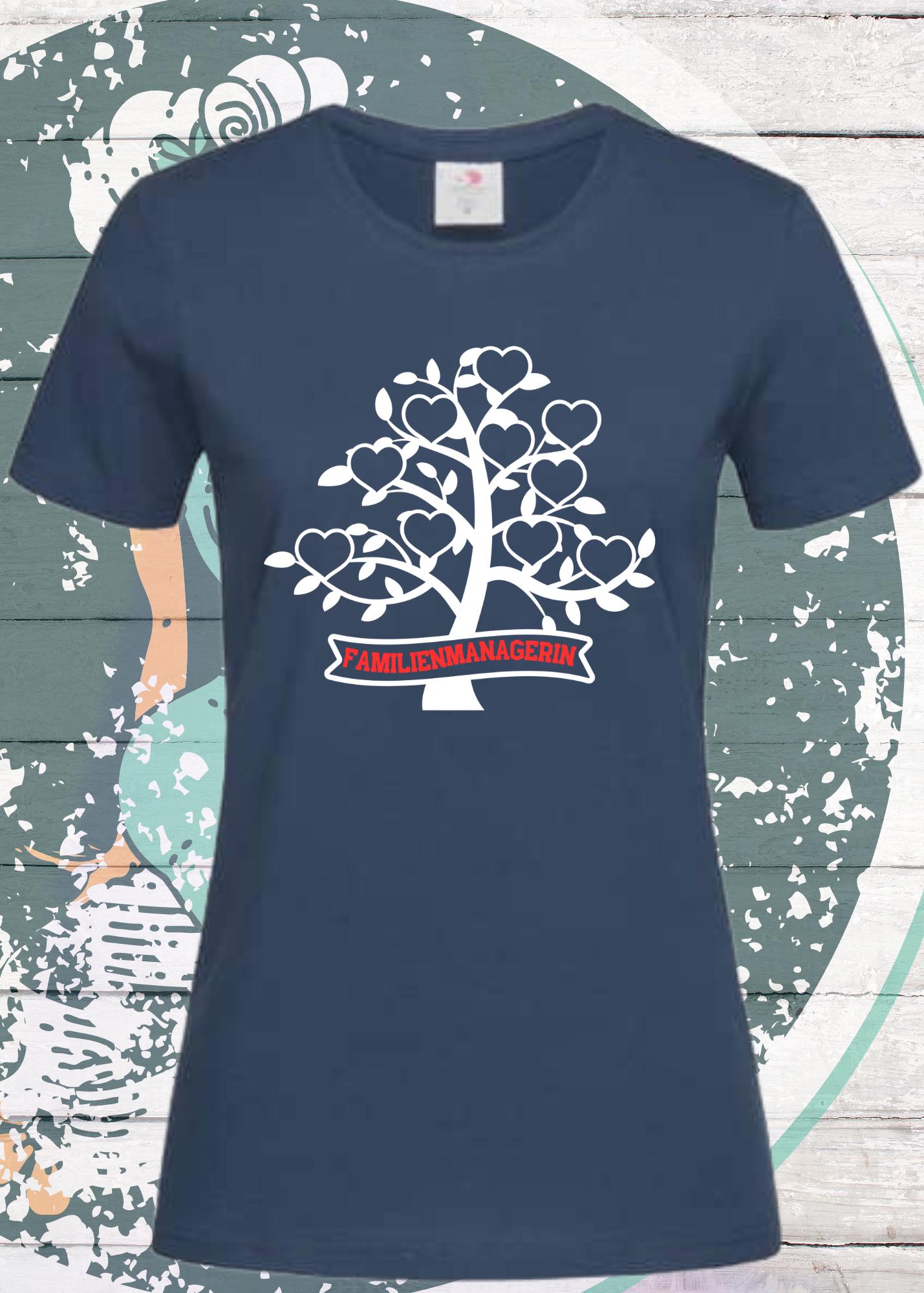 π©βπΌπ Damen T-Shirt Familienmanagerin - CEO des Haushalts! π