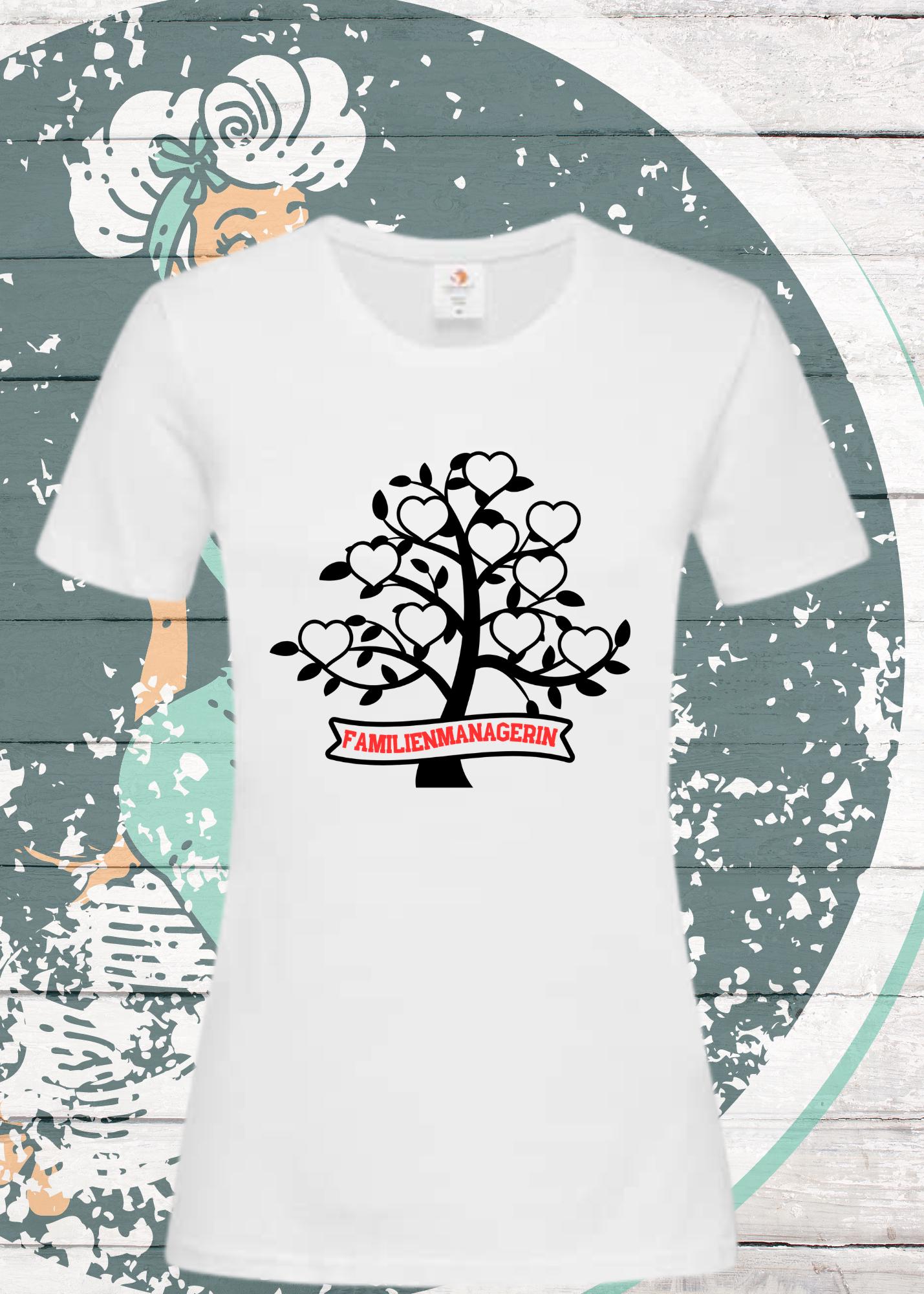 π©βπΌπ Damen T-Shirt Familienmanagerin - CEO des Haushalts! π