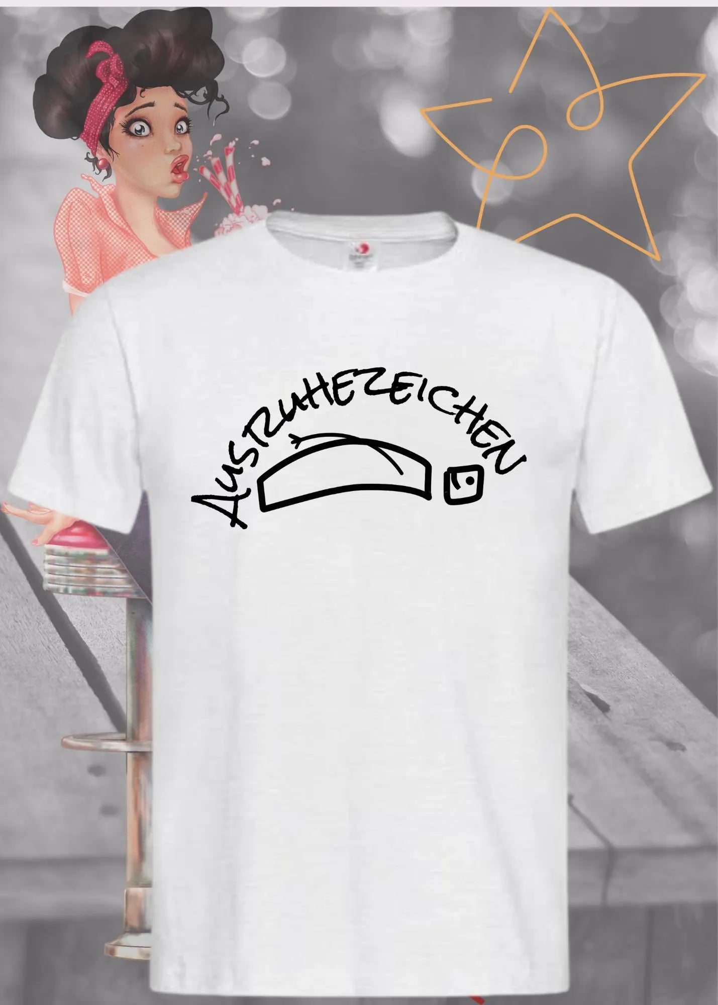 ๐ด Unisex T-Shirt 'Ausruhezeichen' - Entspannungs Shirt ๐