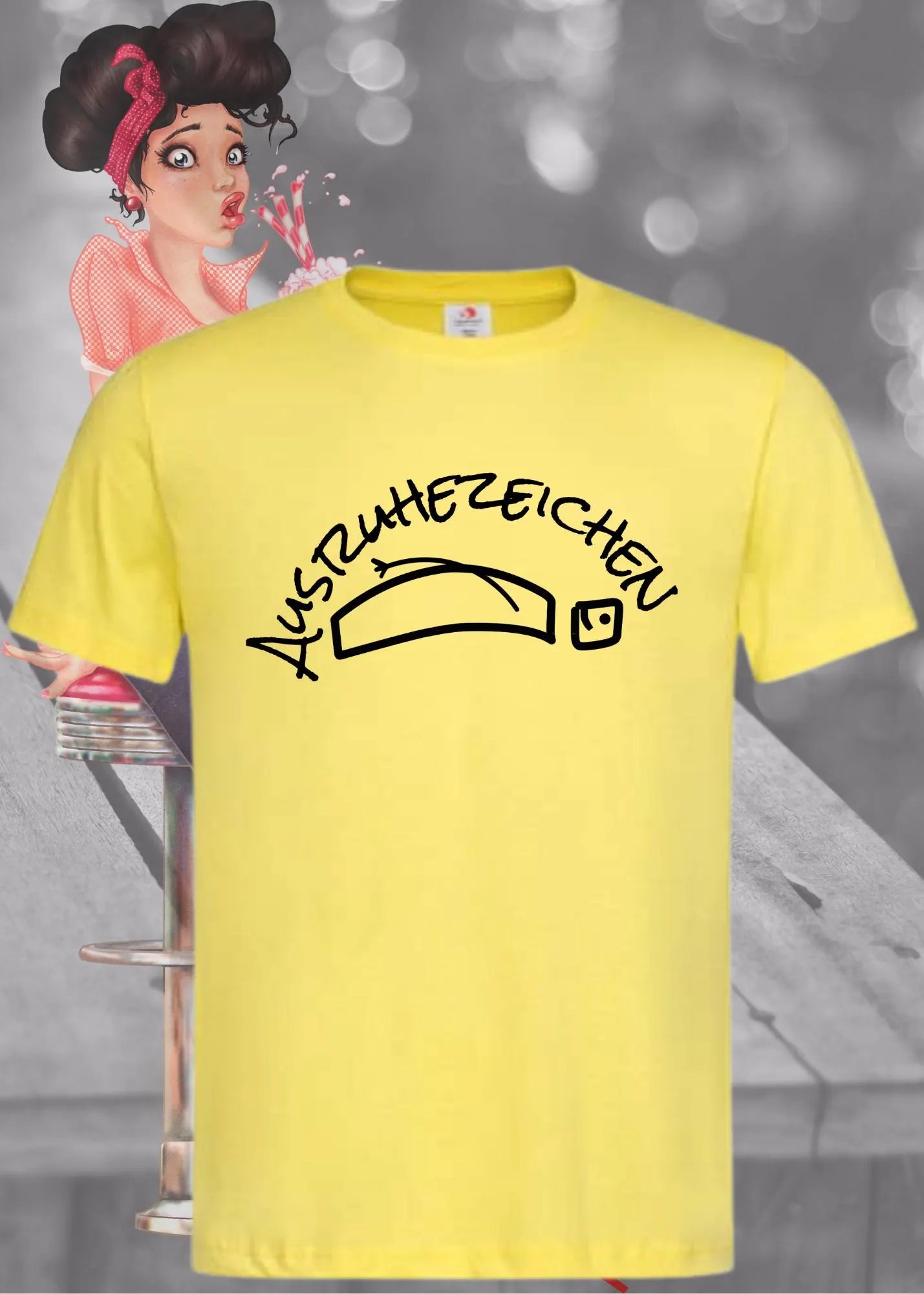 ๐ด Unisex T-Shirt 'Ausruhezeichen' - Entspannungs Shirt ๐