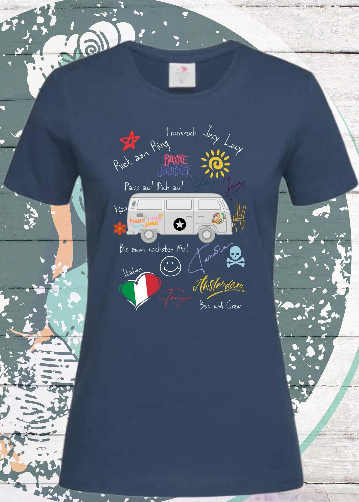 πͺπ΅ Damen T-Shirt Festival Shirt - Ready to Rock! π