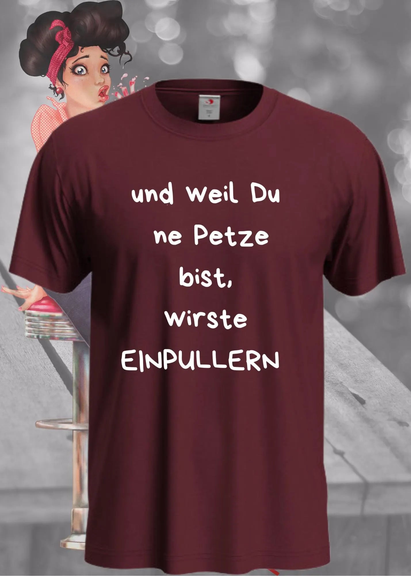 😠 Unisex T-Shirt 'Und Weil Du Ne Petze Bist Wirste Einpullern' - Direktes Statement 💢