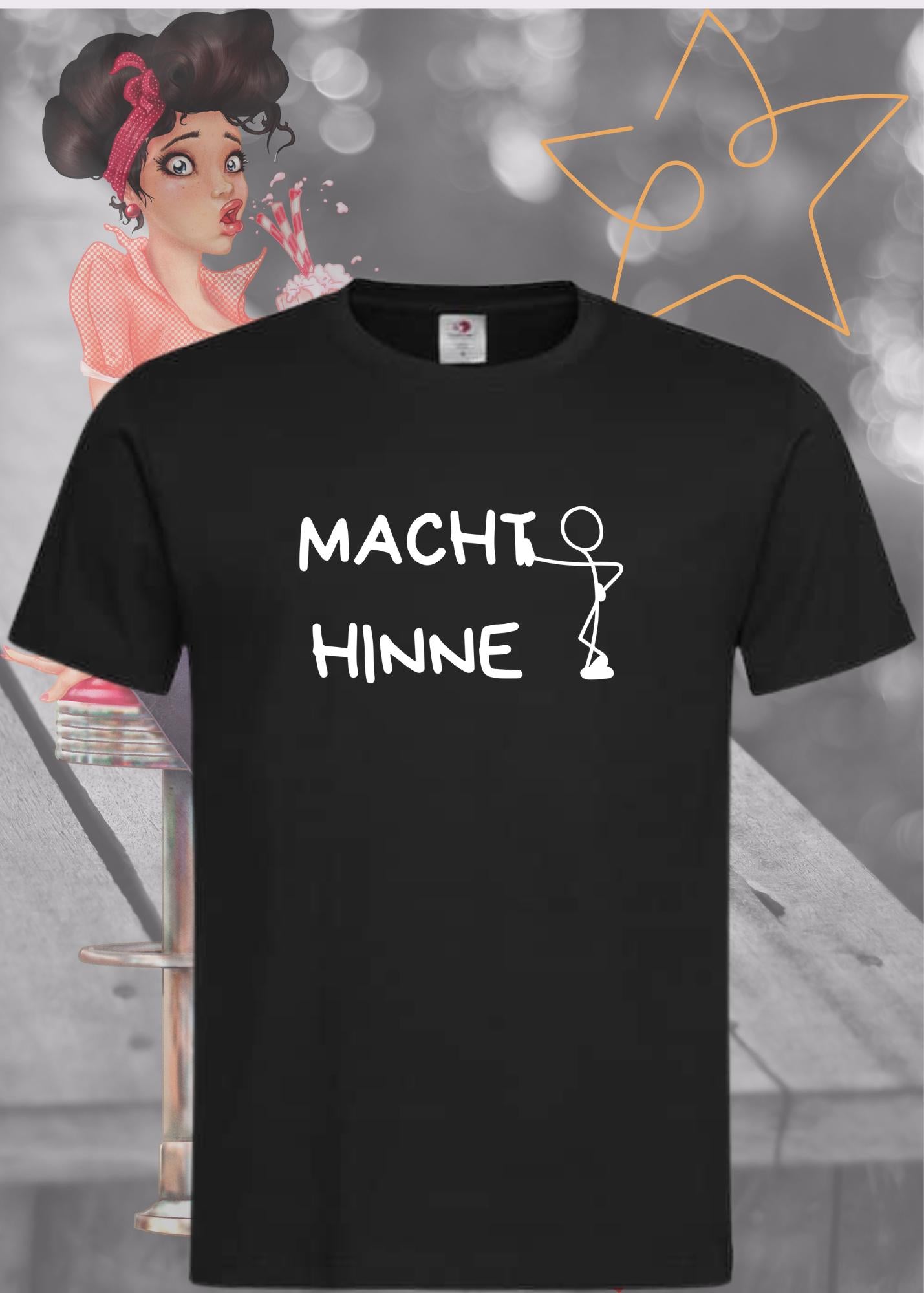 ⚡ Macht Hinne! - Sächsischer Dialekt Humor T-Shirt 😄