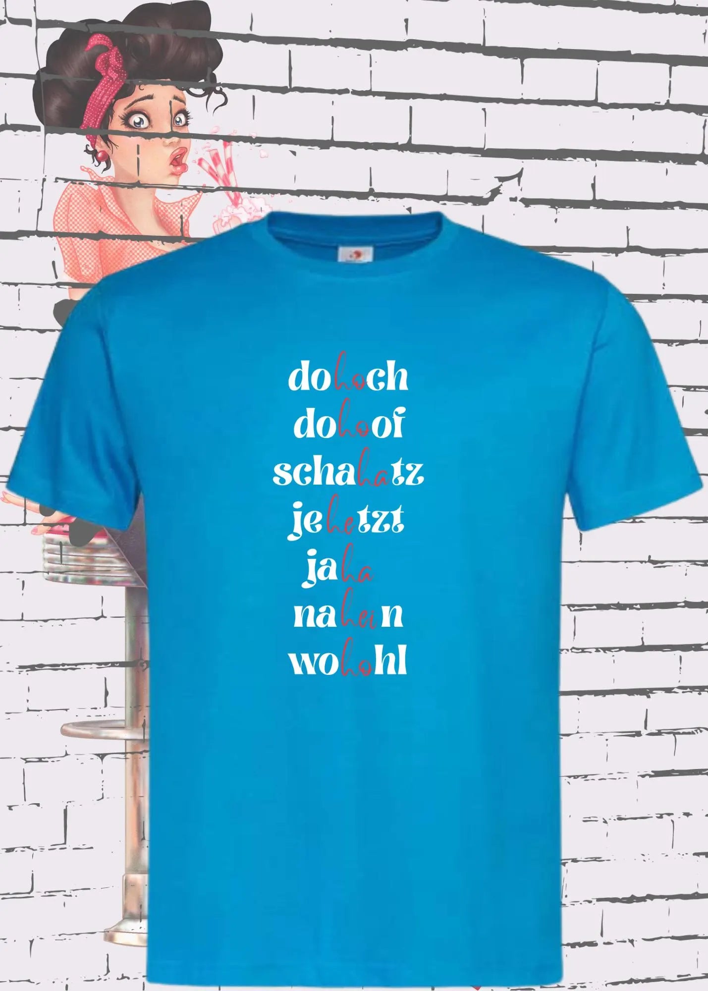 π
Unisex T-Shirt 'Ho Ho Ha He Ha Hei Ho' - Weihnachtliches Lach-Statement π