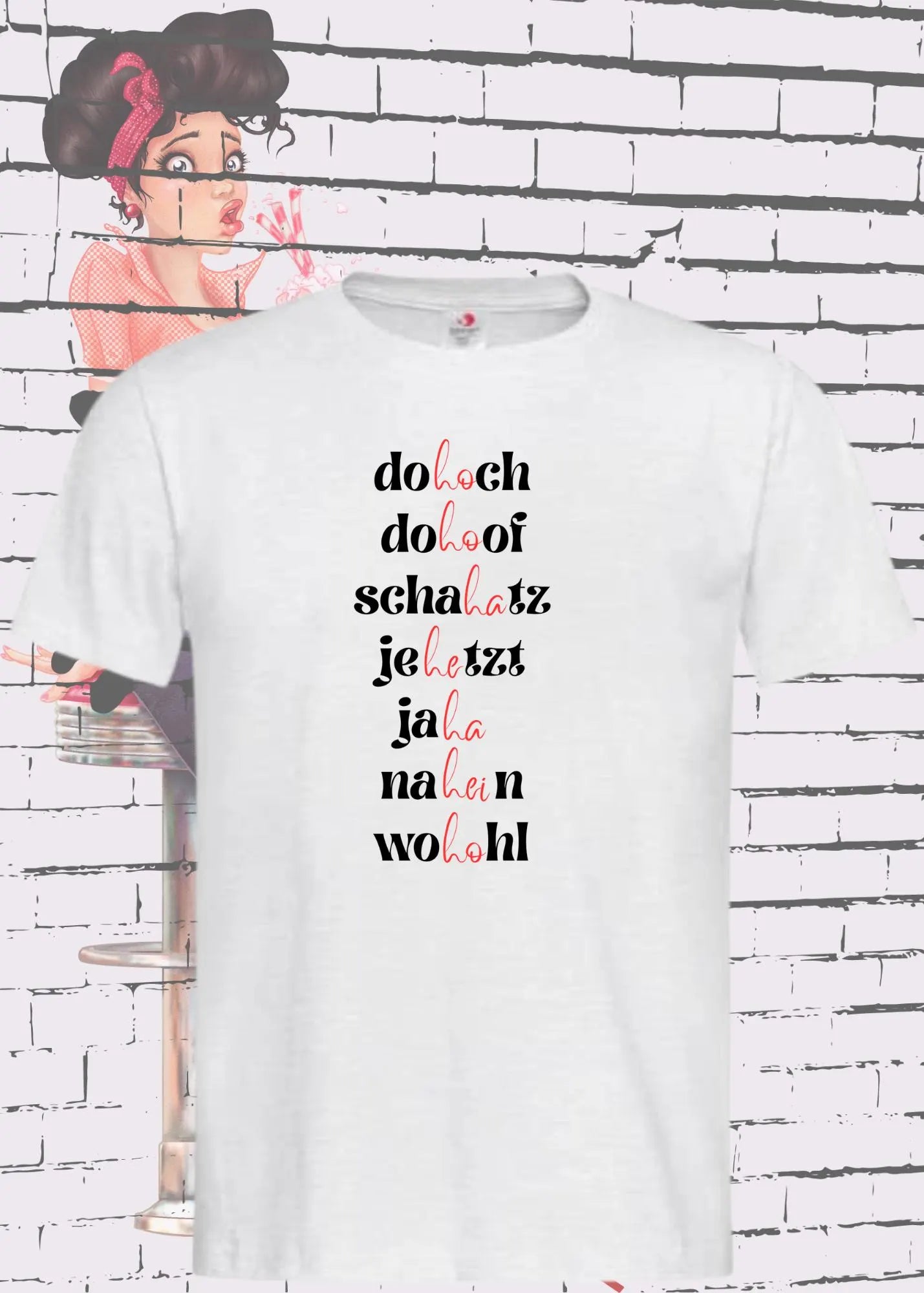 π
Unisex T-Shirt 'Ho Ho Ha He Ha Hei Ho' - Weihnachtliches Lach-Statement π