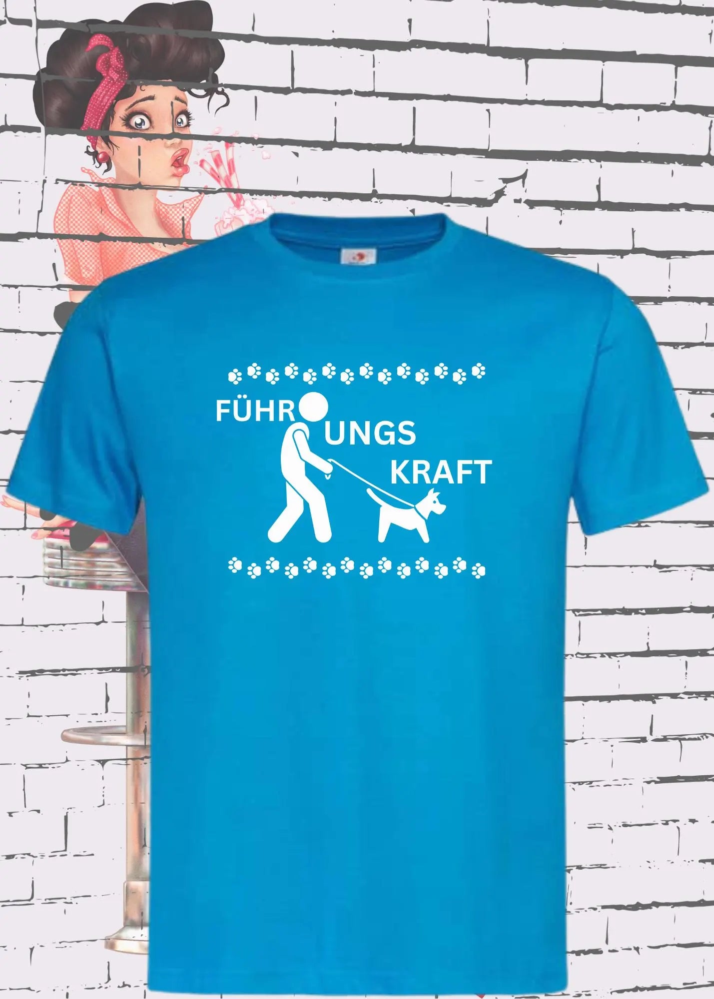 🐕 T-Shirt Führungskraft Hund - Witziges Geschenk Lustiger Spruch Freizeit Unisex