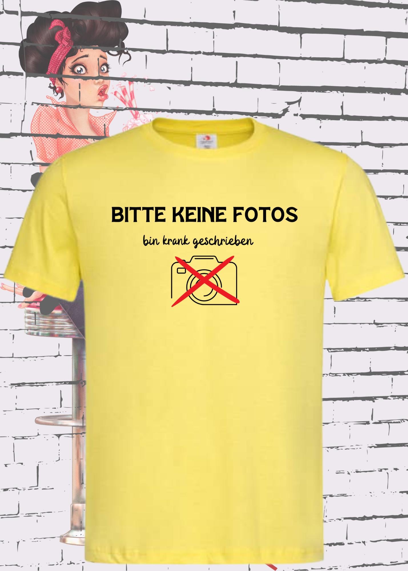 π· Krankgeschrieben T-Shirt π€ Witziges Statement Shirt π Lustiges Geschenk π Unisex π
