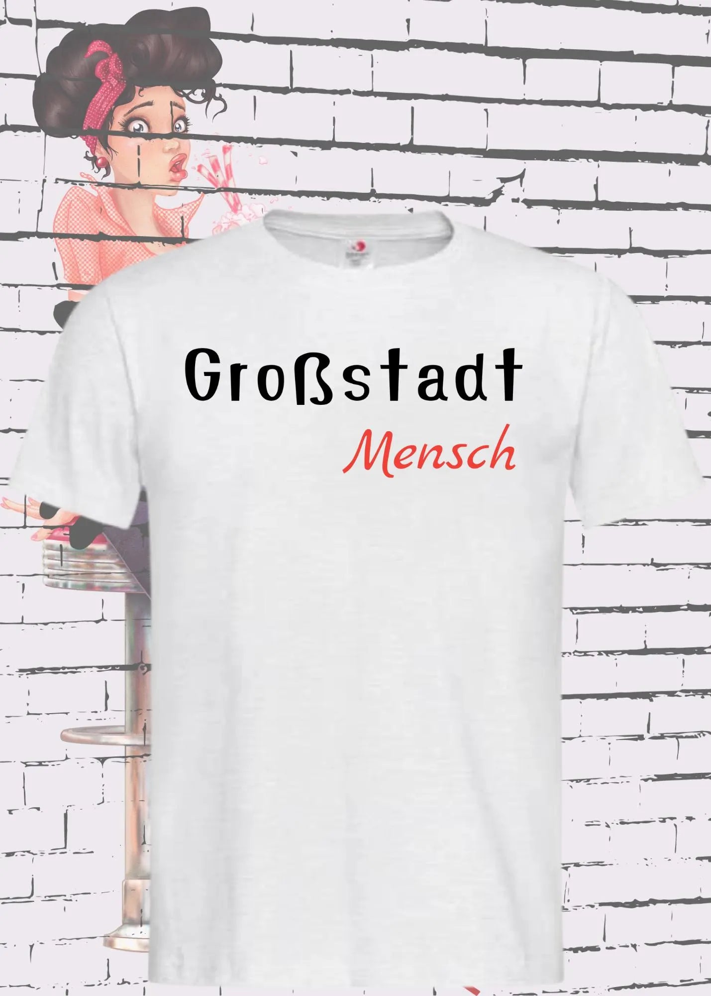 🏙️ T-Shirt 'Großstadtmensch' 🚇 - Witziges City-Shirt für Stadtliebhaber 😂