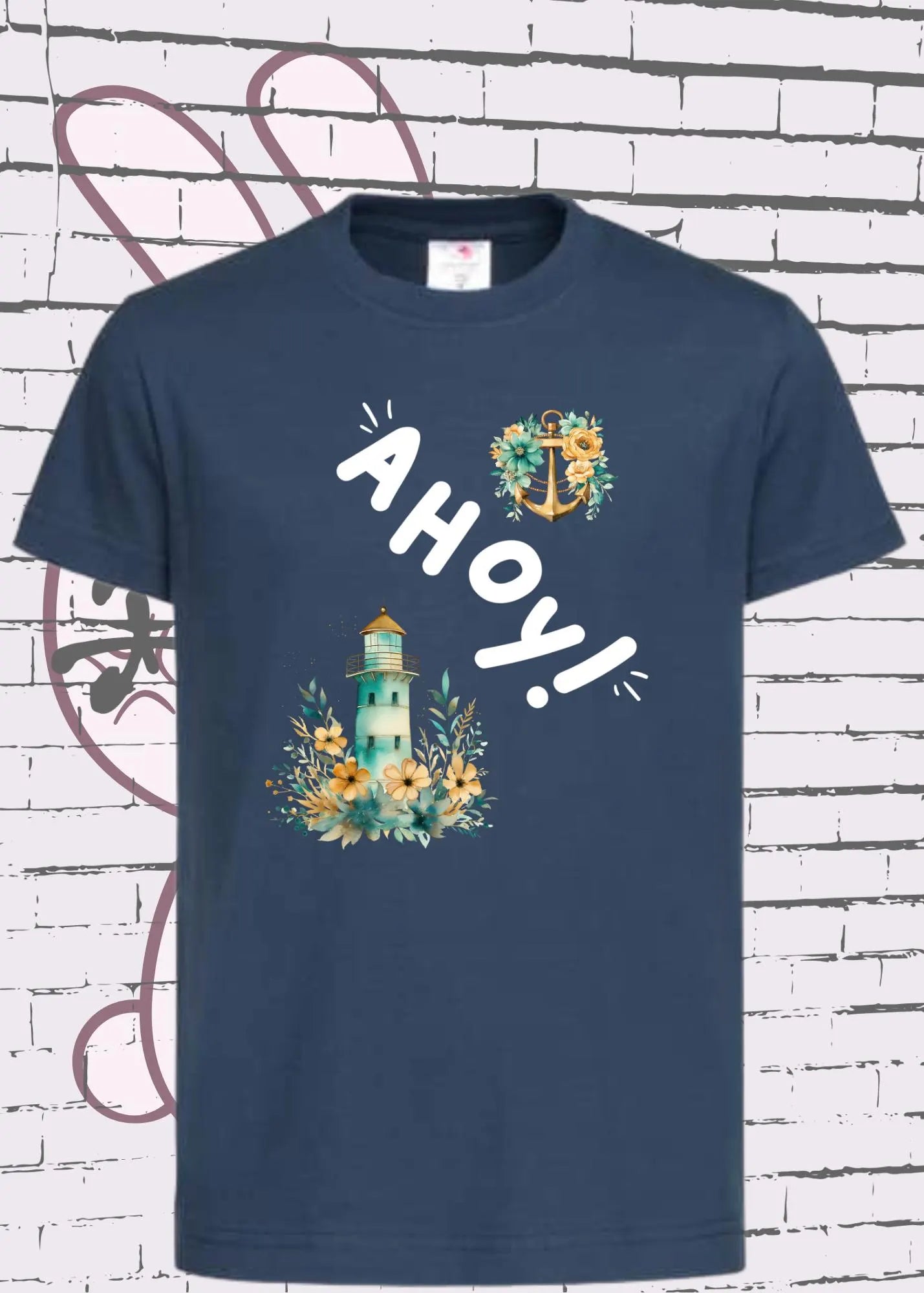 β Kinder T-Shirt bunt 'Ahoi' π | Maritime Kinderbekleidung