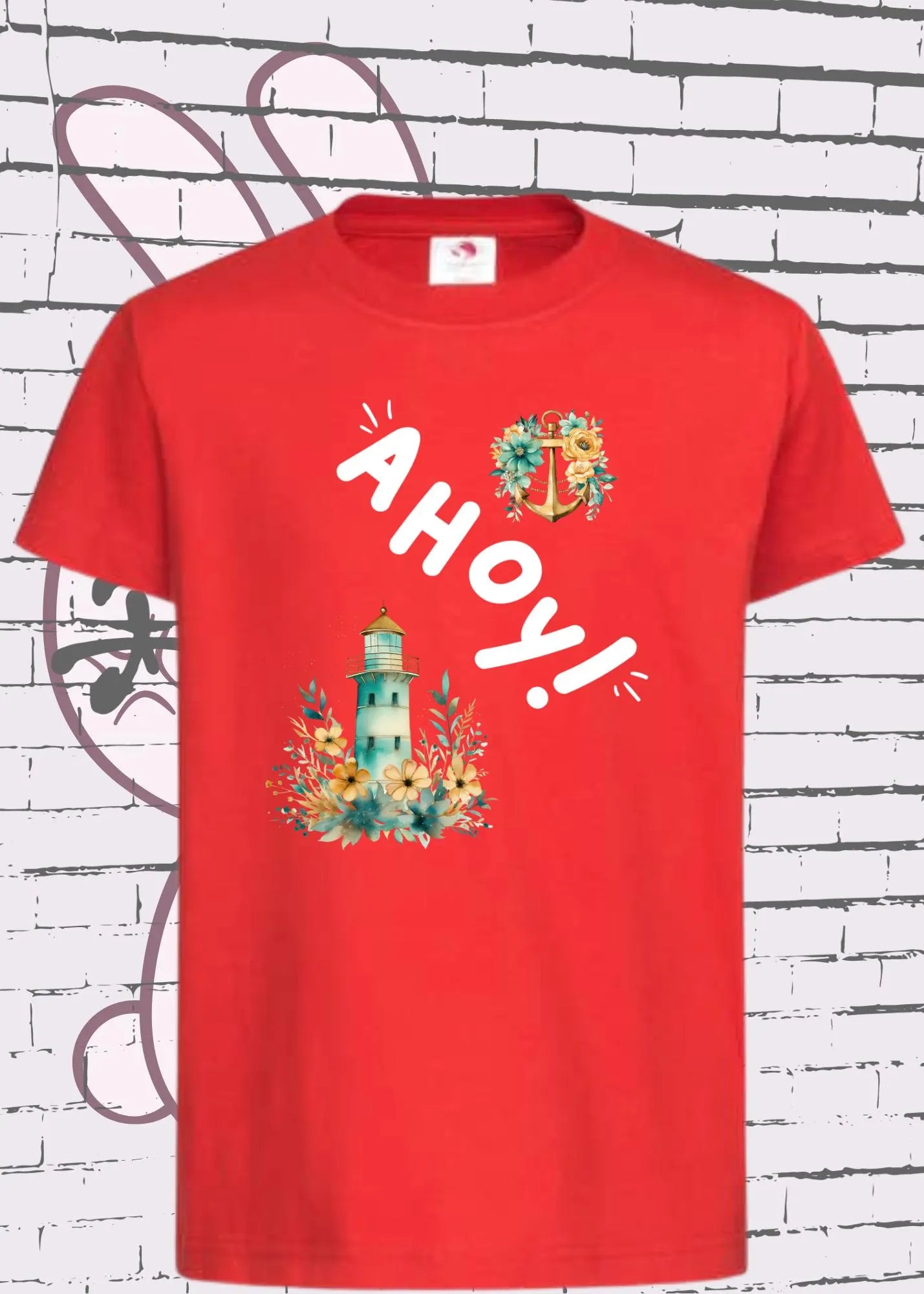 β Kinder T-Shirt bunt 'Ahoi' π | Maritime Kinderbekleidung