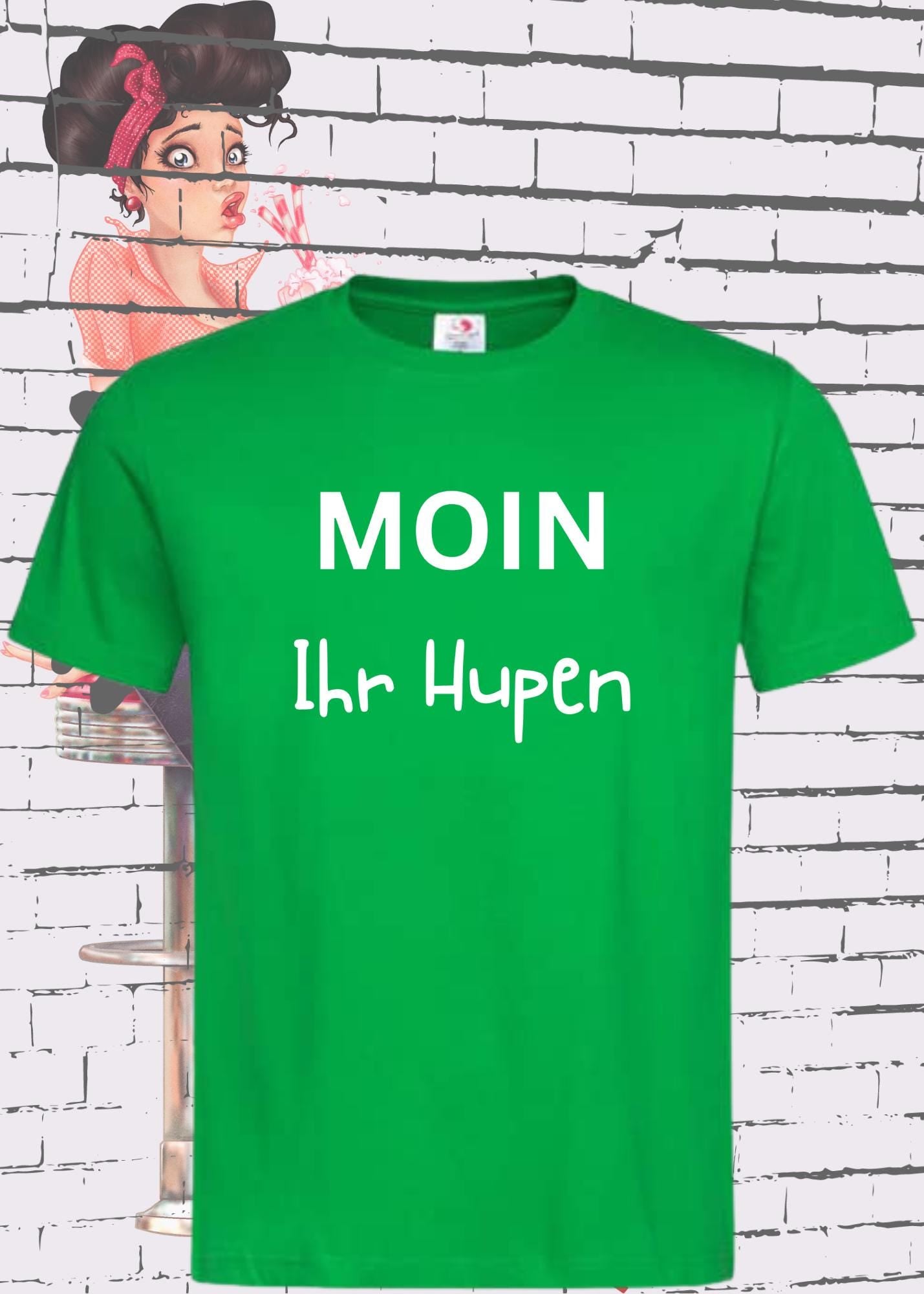 π Moin Ihr Hupen T-Shirt π Witziges Statement Shirt π Lustiges Geschenk Freizeit Unisex π