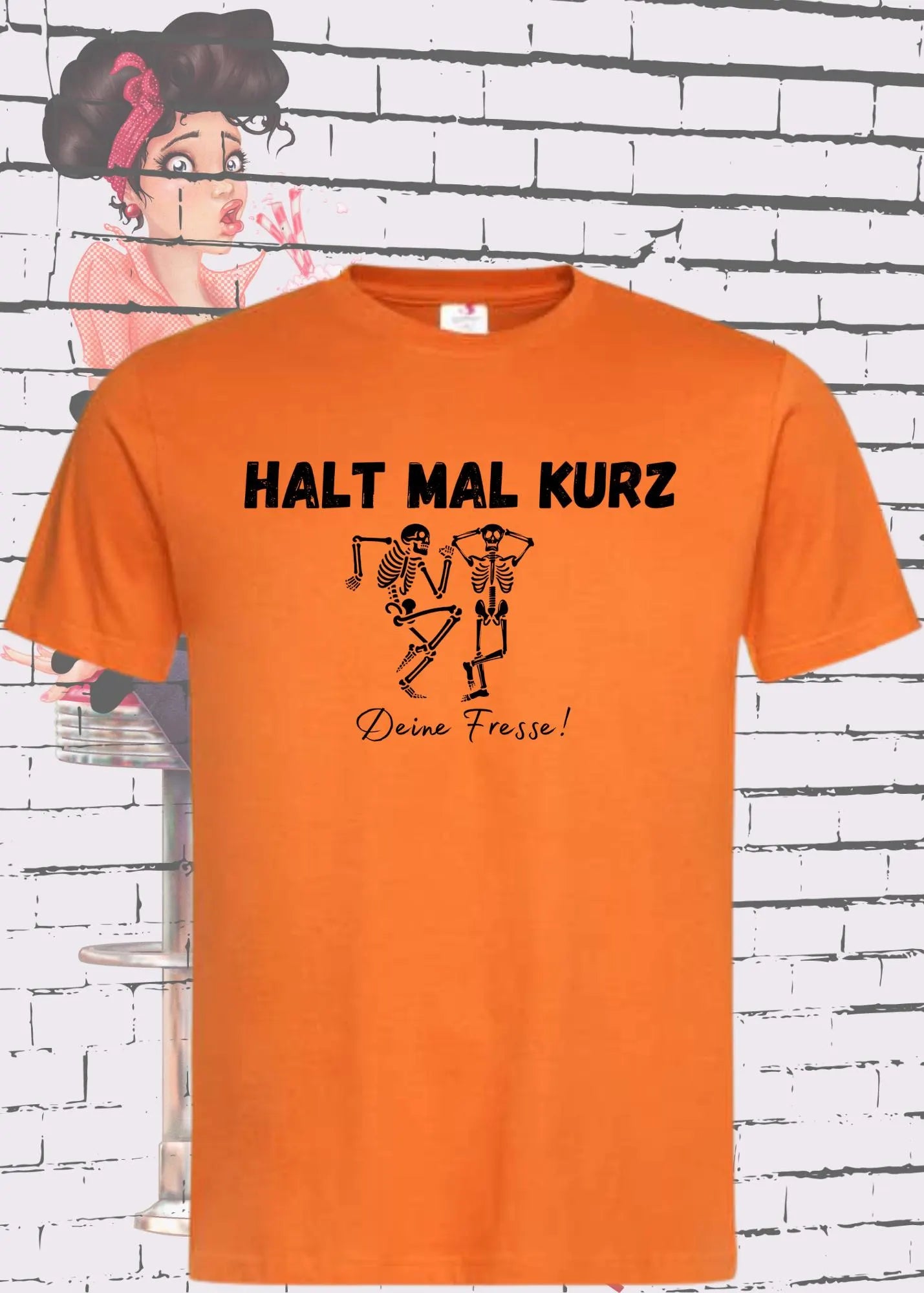 π€ Halt mal kurz Deine Fresse! - Statement T-Shirt mit witzigem Spruch πβ¨