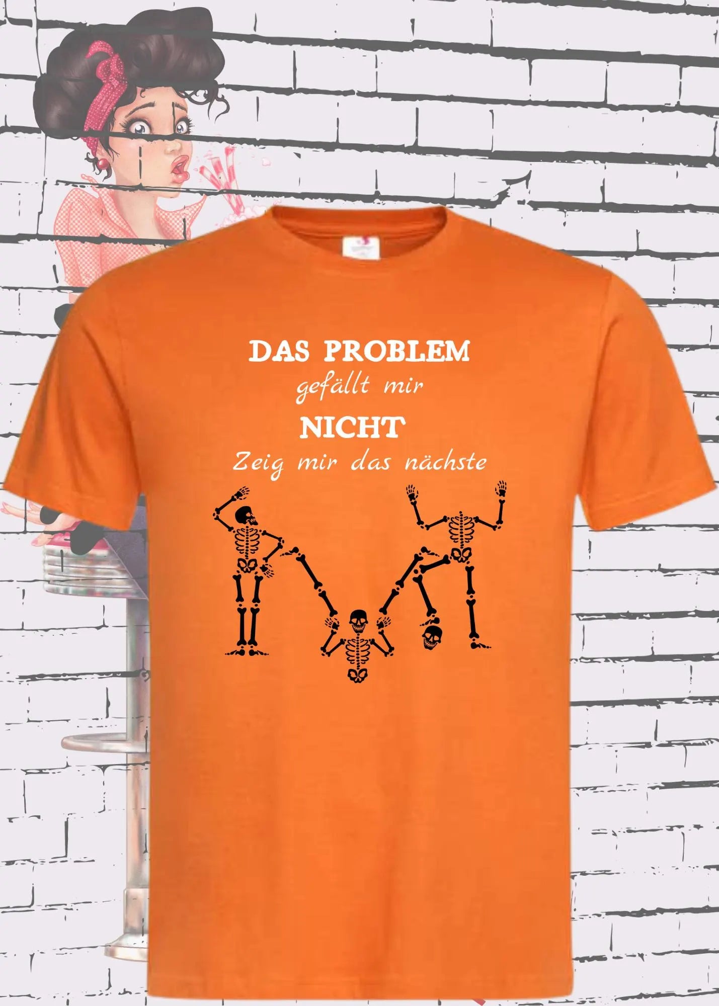 🤷♂️ T-Shirt 'Das Problem gefällt mir nicht zeig mir das nächste' 😏 - Witziges Spruch-Shirt für Problemvermeider 😂