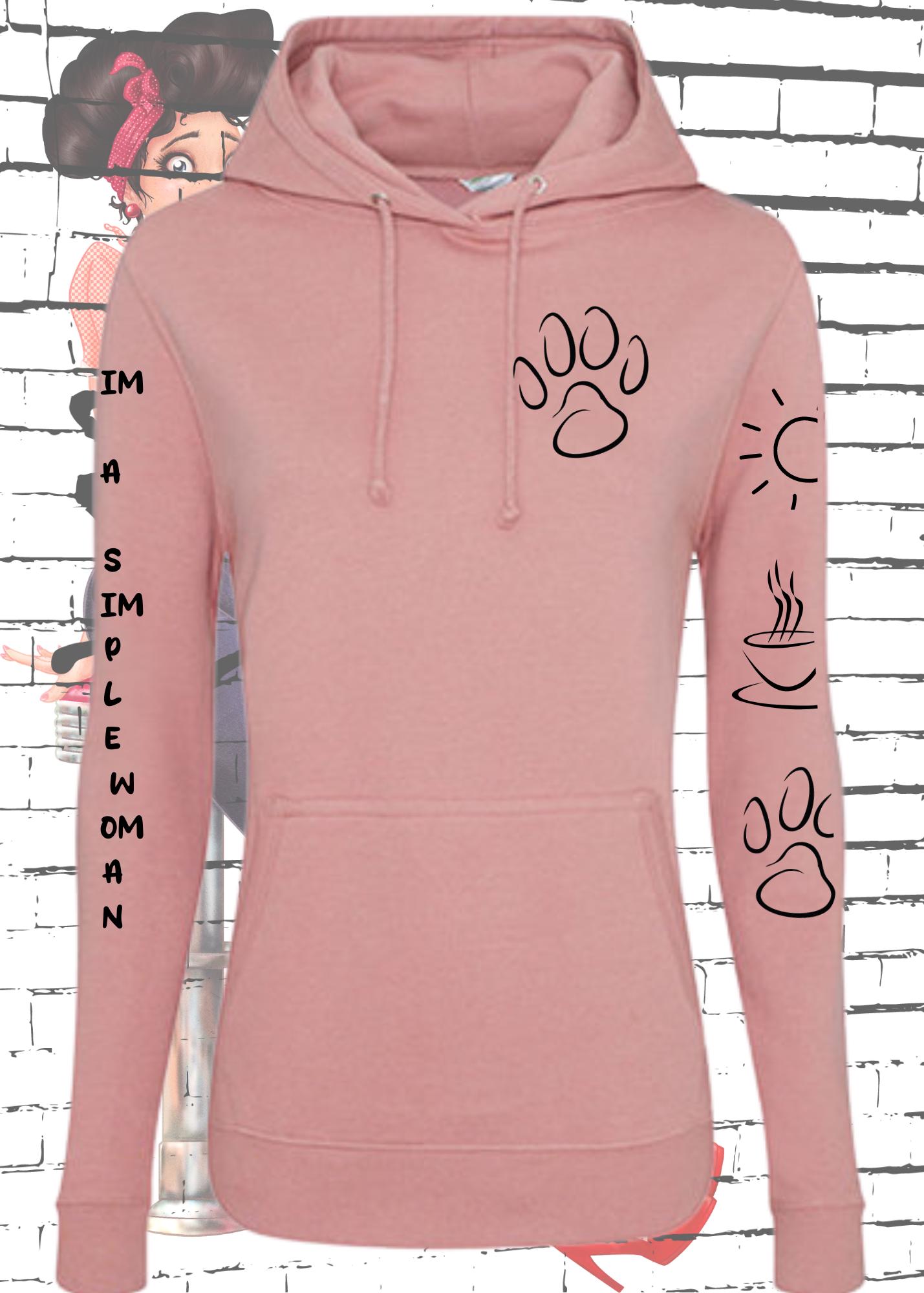 π Damen Hoodie My Dog Lovestory - Hundeliebe Spruch Hoodie π Gassi-Geh Hoodie