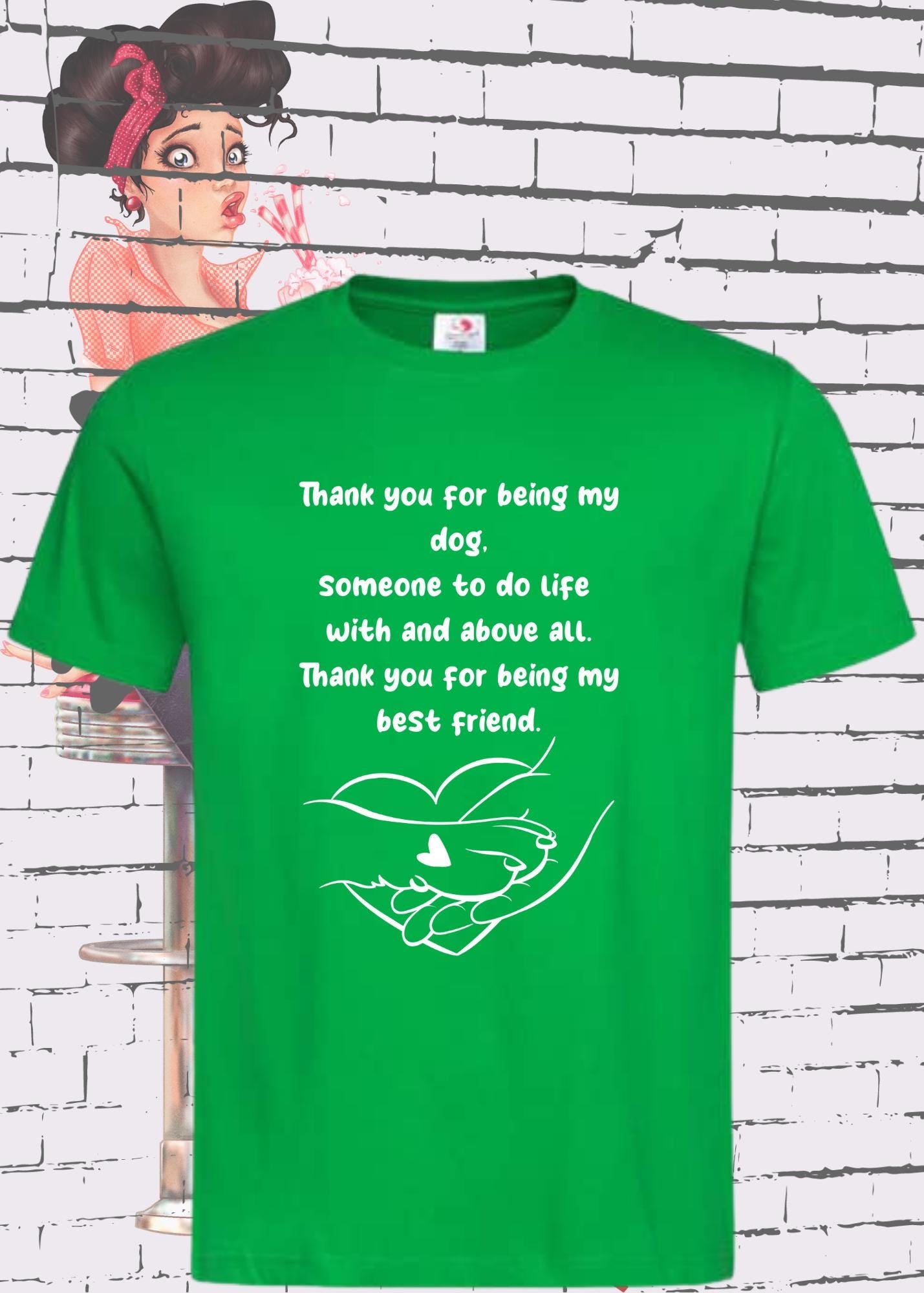π T-Shirt Hunde Love Story π Witziges Statement Shirt π Lustiges Geschenk Freizeit Unisex π