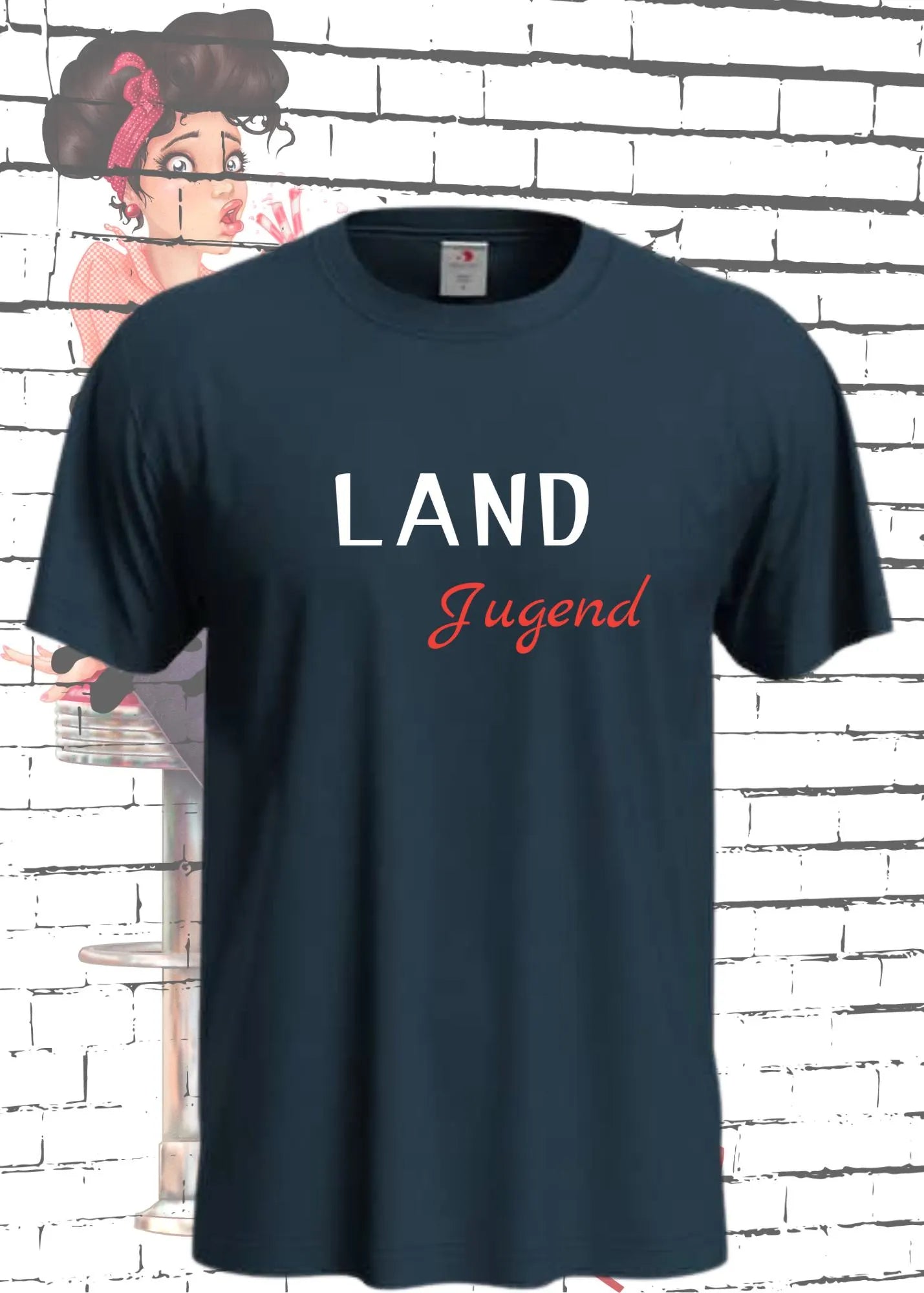 ๐ T-Shirt 'Landjugend' ๐พ - Witziges Statement-Shirt fรผr Landliebhaber ๐