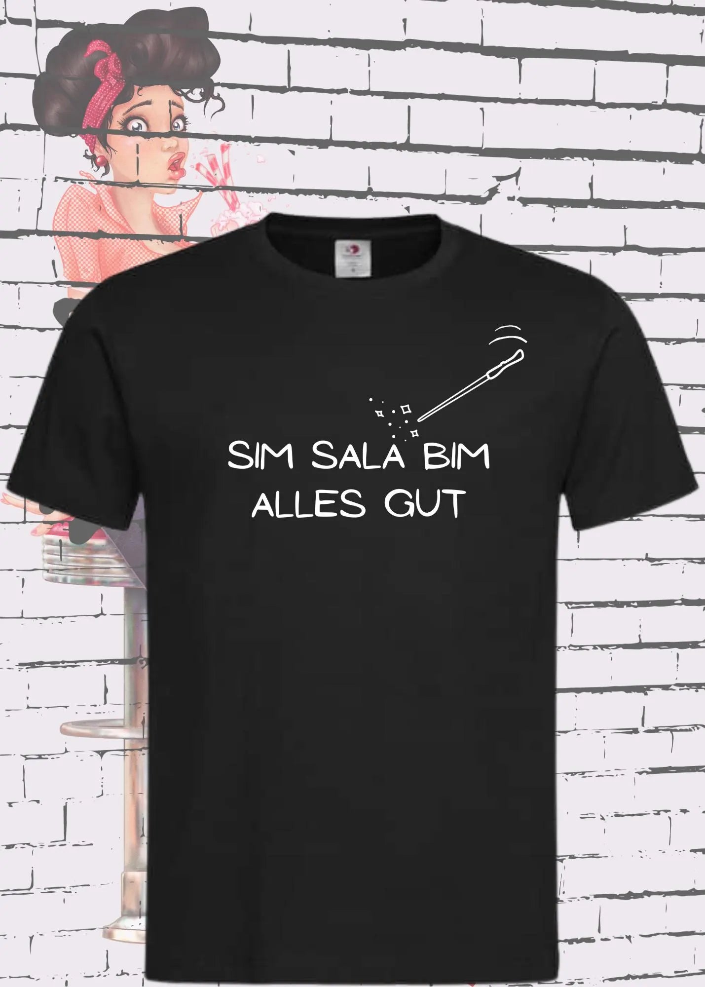 🪄 Sim sala bim, alles gut! - Magisches Unisex T-Shirt ✨