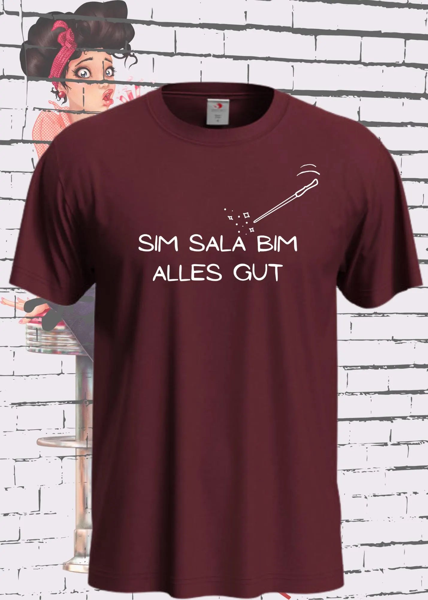 🪄 Sim sala bim, alles gut! - Magisches Unisex T-Shirt ✨