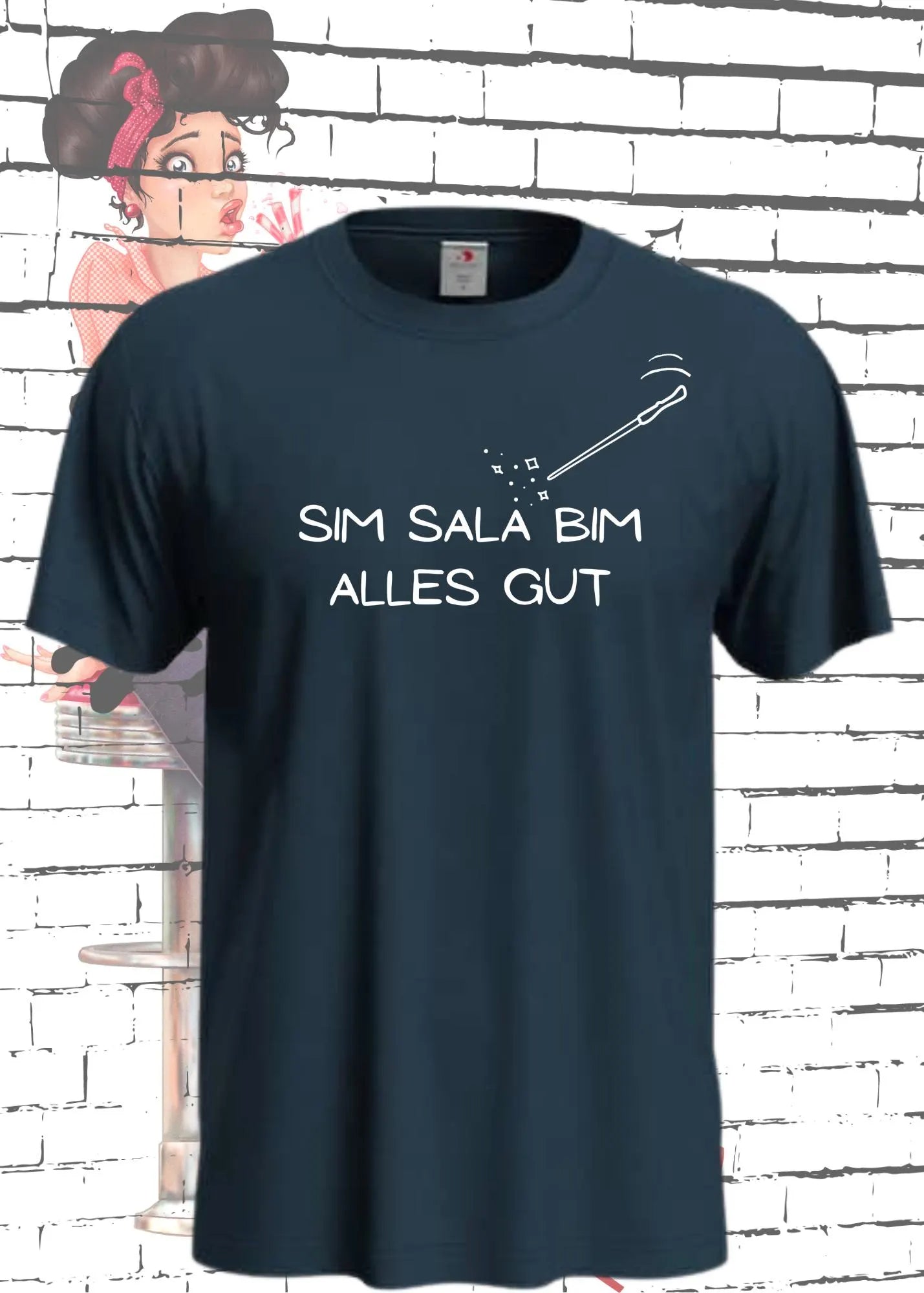 🪄 Sim sala bim, alles gut! - Magisches Unisex T-Shirt ✨