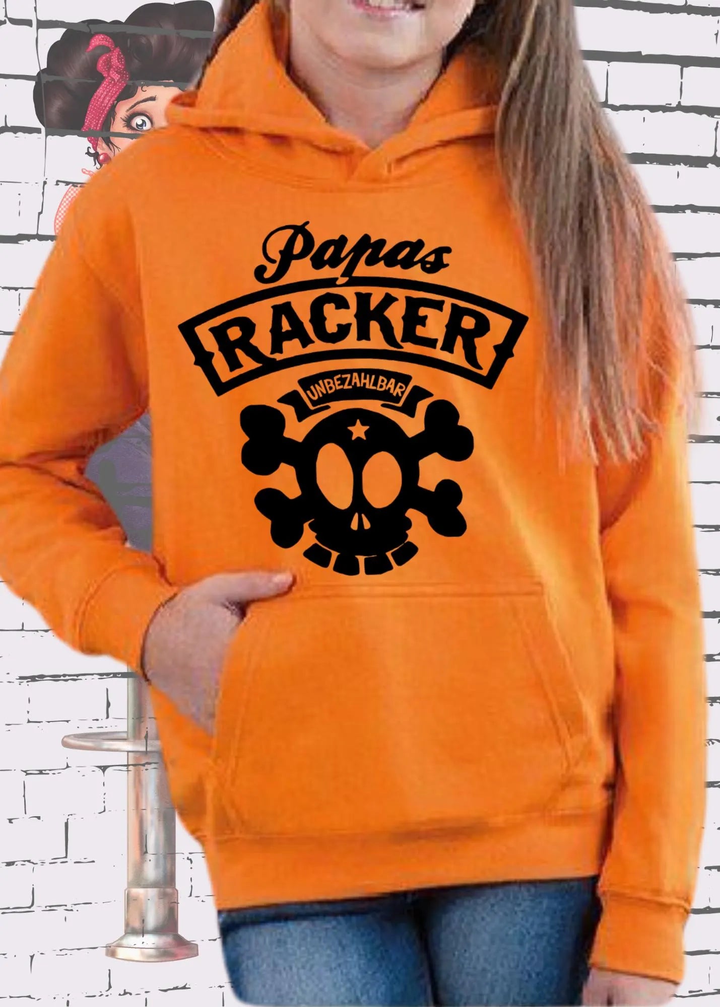 👨👶💝 Süßer Kinder Hoodie - Papas Kleiner Racker Unbezahlbar - Vater-Kind Liebe 😍