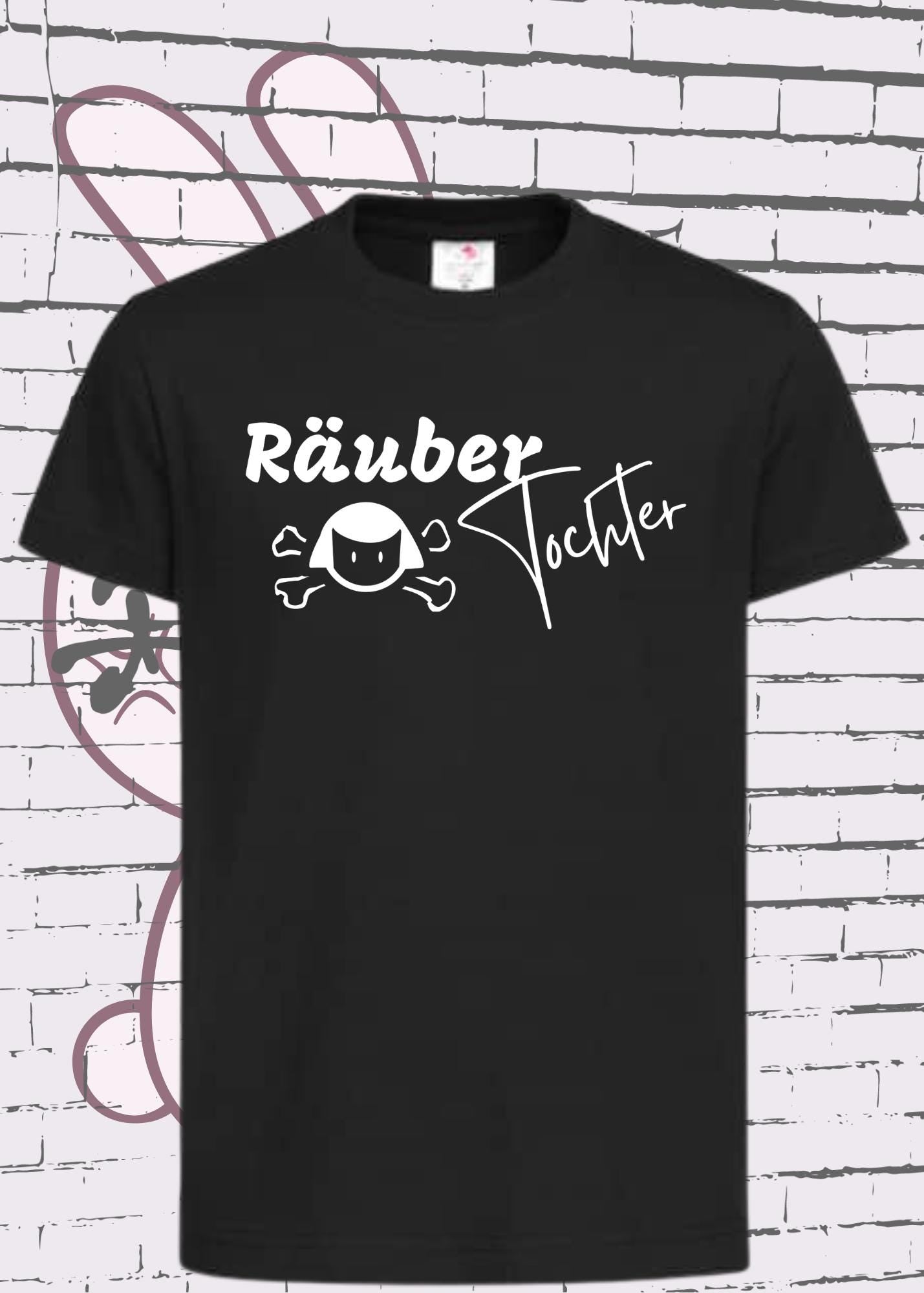 🏴☠️ T-Shirt 'Räuber Tochter' - Witziges Geschenk für freche Kids 😄