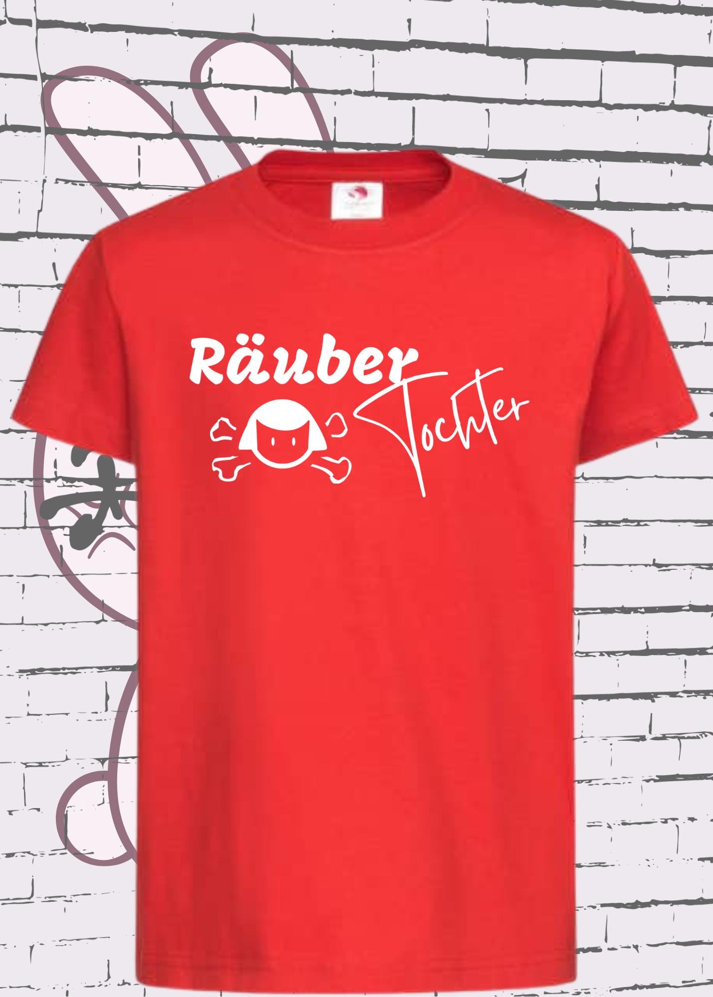 🏴☠️ T-Shirt 'Räuber Tochter' - Witziges Geschenk für freche Kids 😄