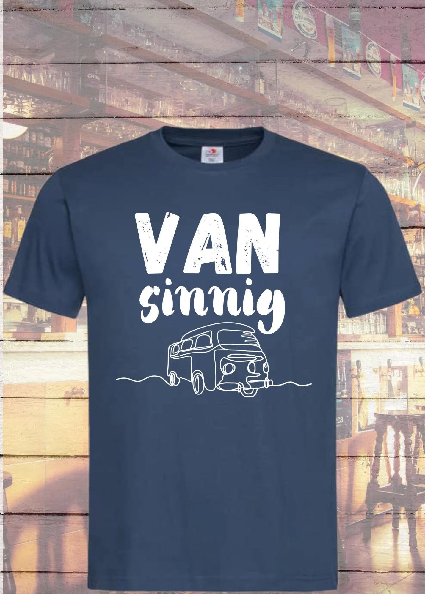 🚐 Unisex T-Shirt - Van Sinnig! Camping & Van Life Shirt 🏕️