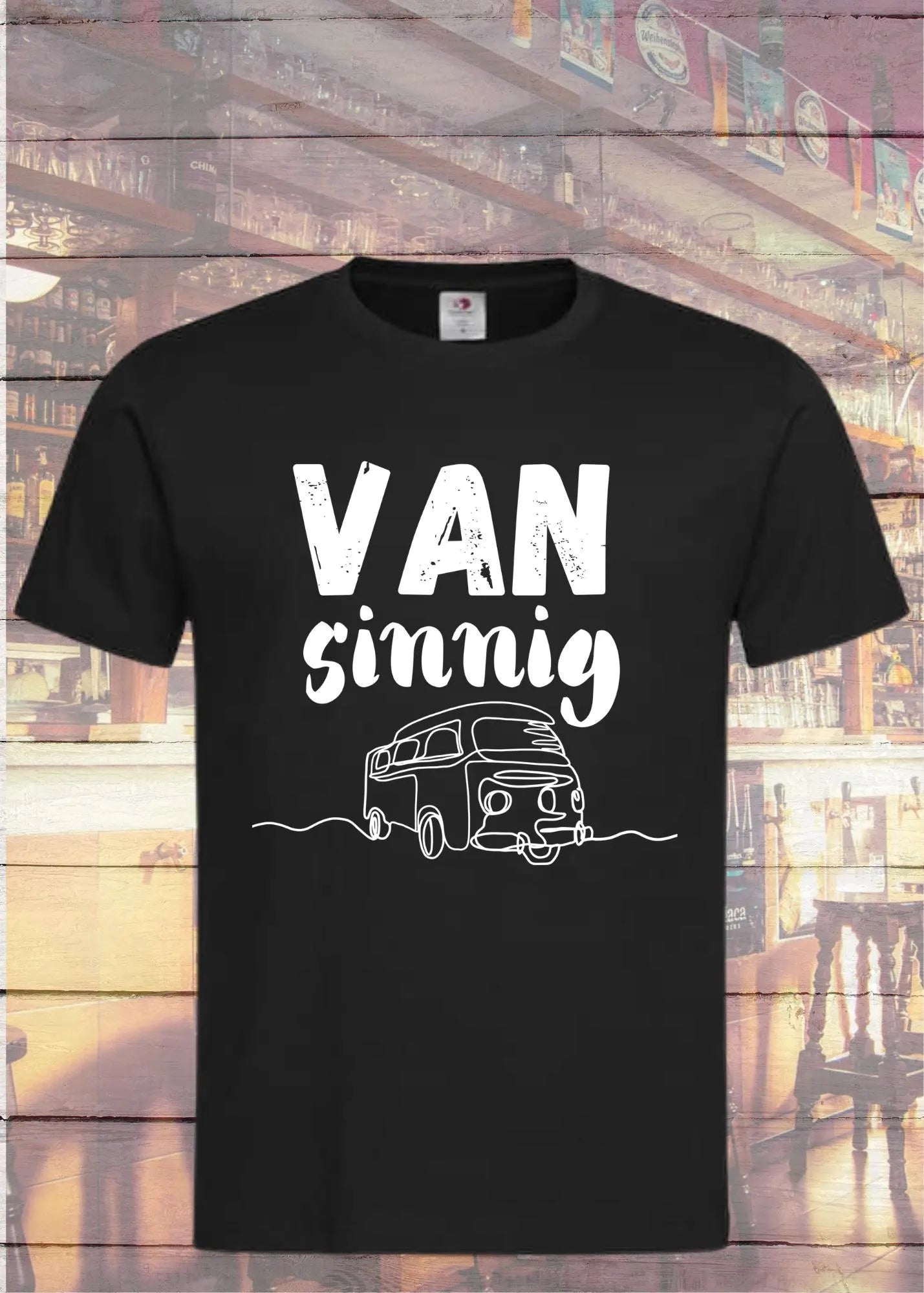 🚐 Unisex T-Shirt - Van Sinnig! Camping & Van Life Shirt 🏕️