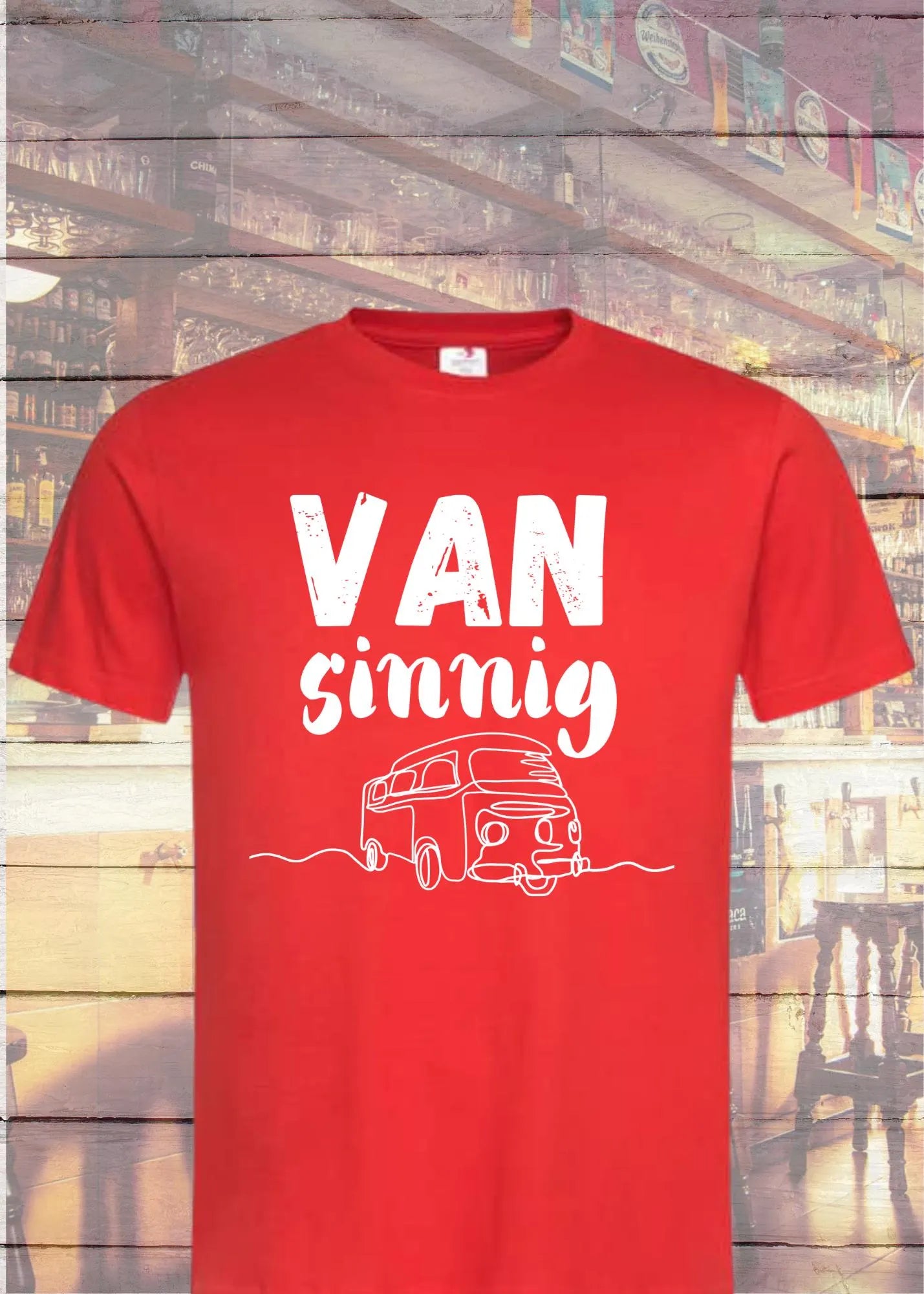 🚐 Unisex T-Shirt - Van Sinnig! Camping & Van Life Shirt 🏕️