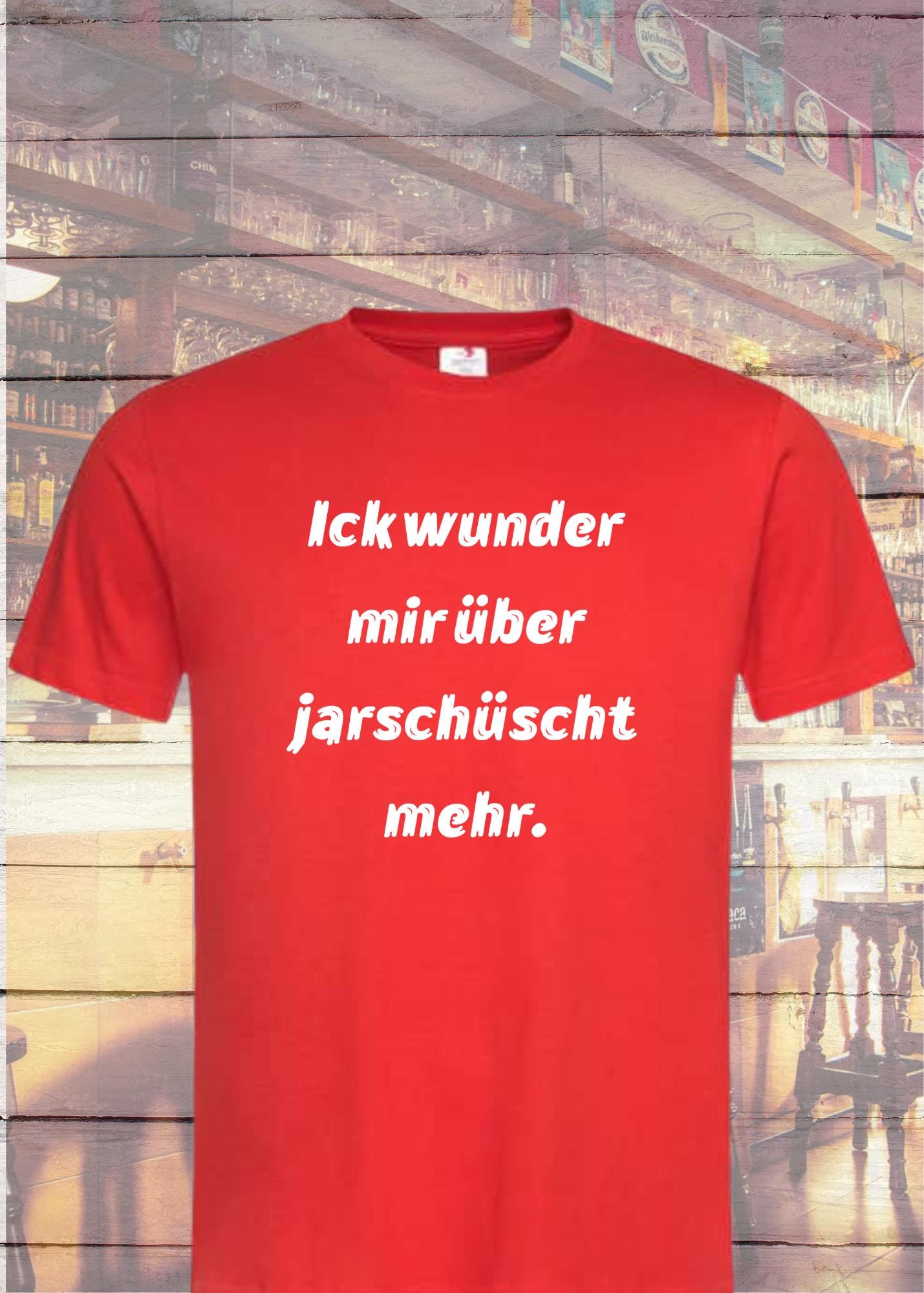 😵💫 Ick wunder mich über jarnüscht mehr T-Shirt 🤷♂️ Lustige Sprüche Geschenkidee 🎁 Freizeit Unisex viele Farben 👕