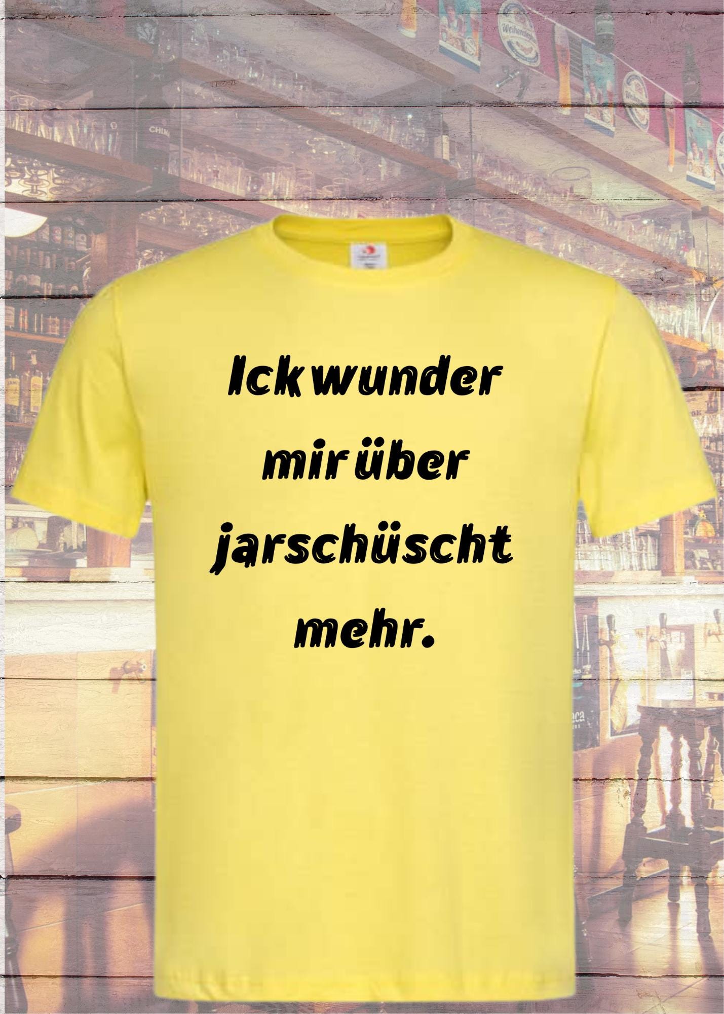 😵💫 Ick wunder mich über jarnüscht mehr T-Shirt 🤷♂️ Lustige Sprüche Geschenkidee 🎁 Freizeit Unisex viele Farben 👕