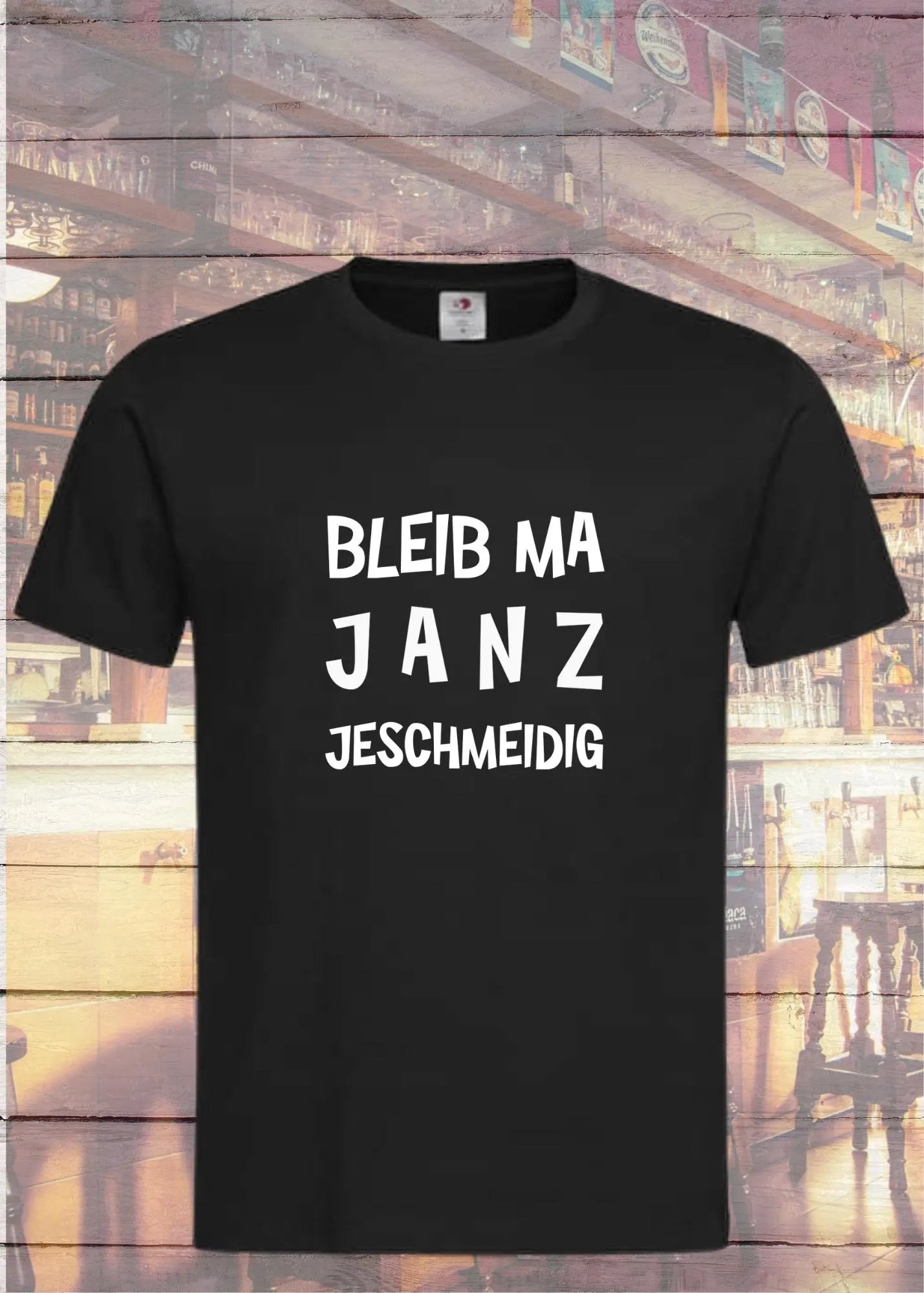 😎 Unisex T-Shirt 'Bleib Ma Janz Jeschmeidig' - Kölner Humor Shirt 🍻