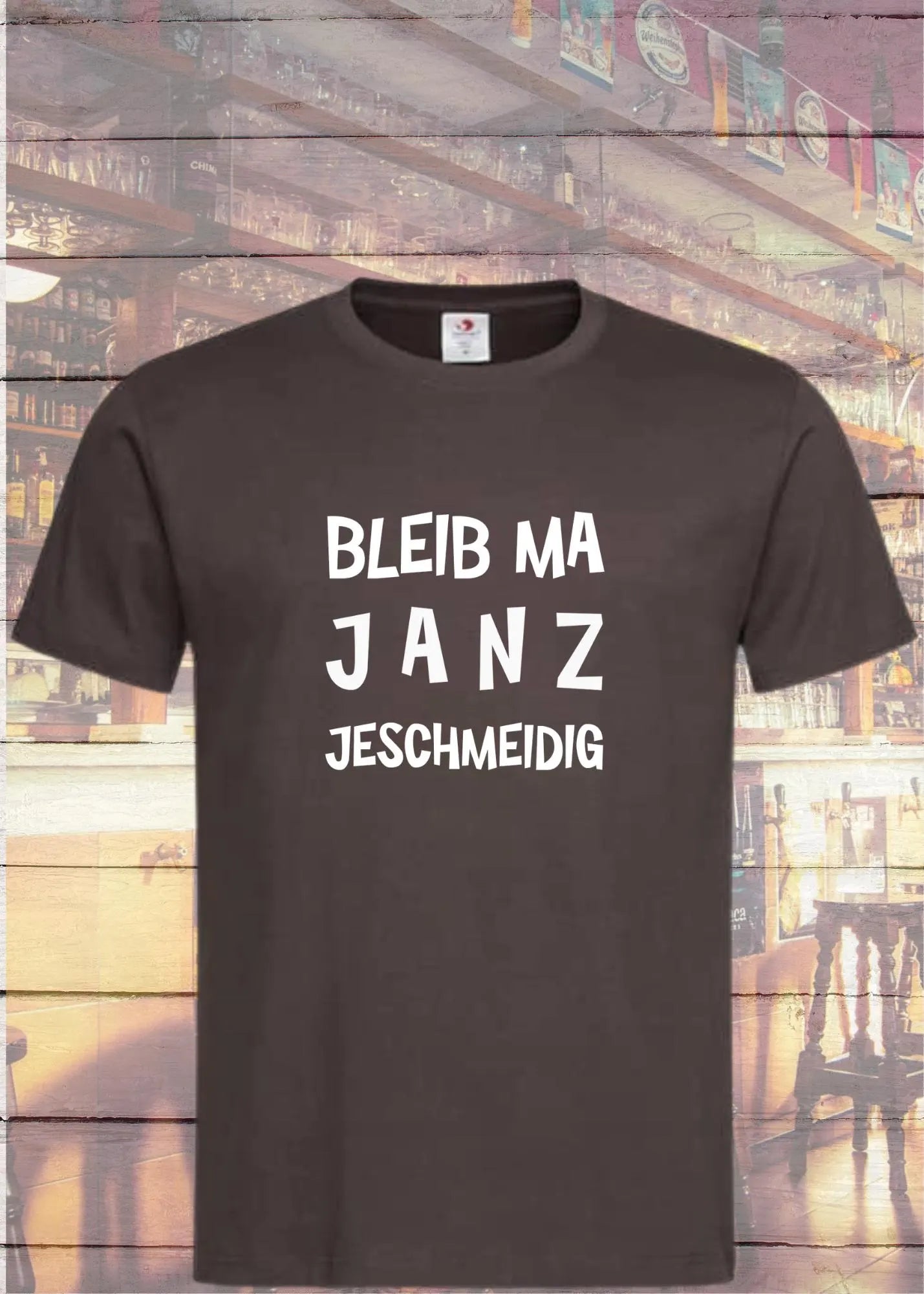 😎 Unisex T-Shirt 'Bleib Ma Janz Jeschmeidig' - Kölner Humor Shirt 🍻