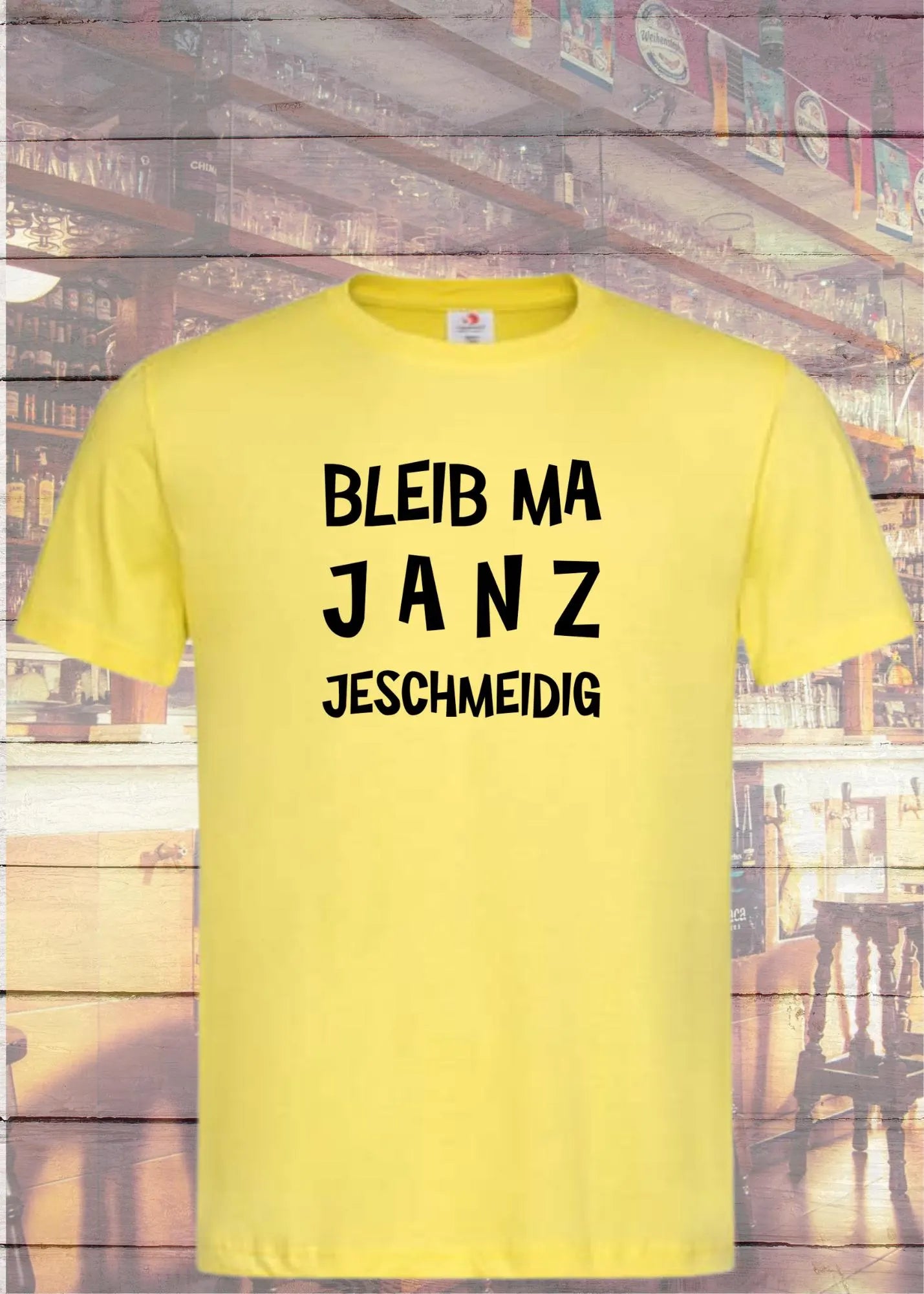 😎 Unisex T-Shirt 'Bleib Ma Janz Jeschmeidig' - Kölner Humor Shirt 🍻