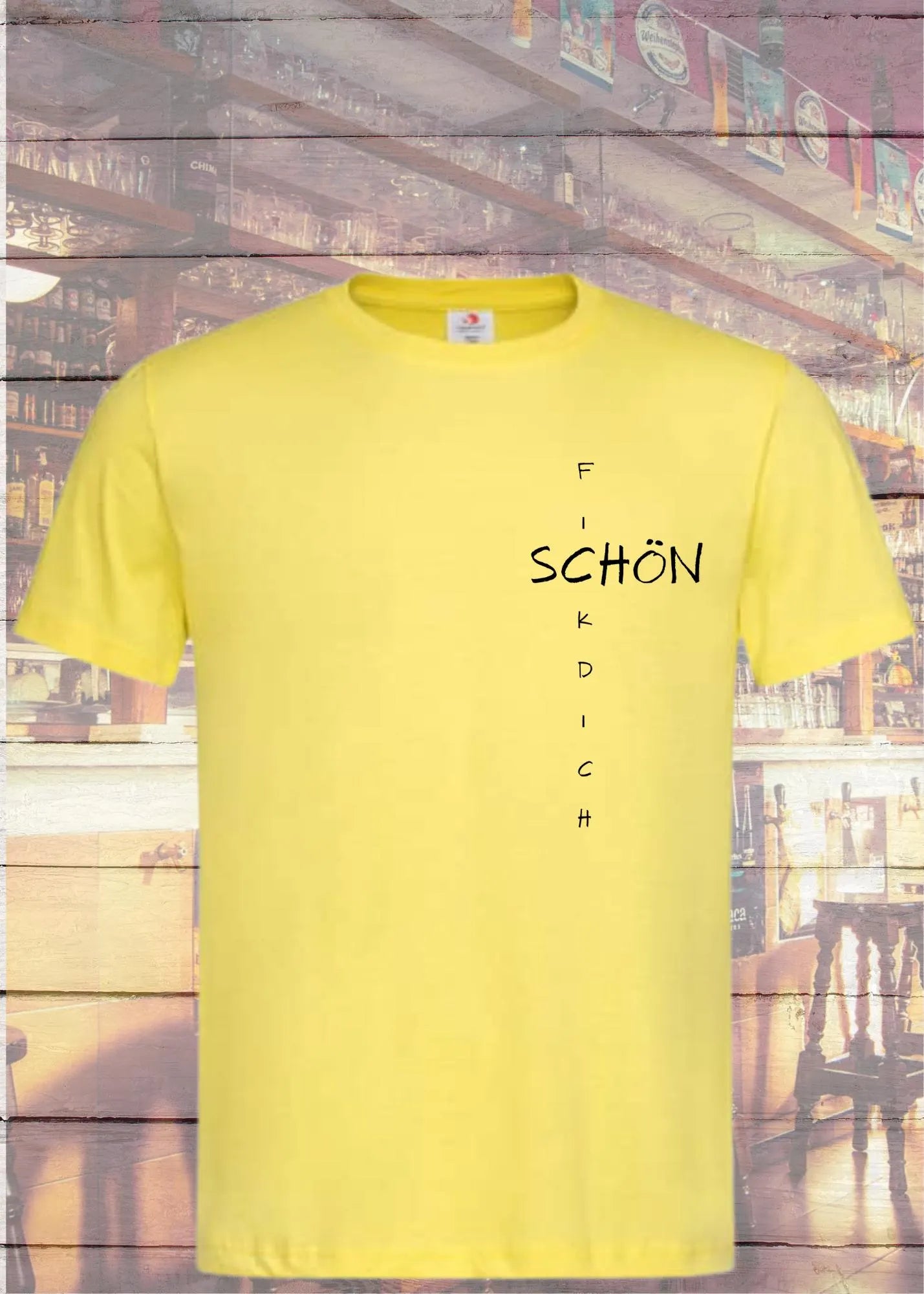 😤 Unisex T-Shirt 'Schön Fick Dich' - Direktes Statement Shirt 🖕