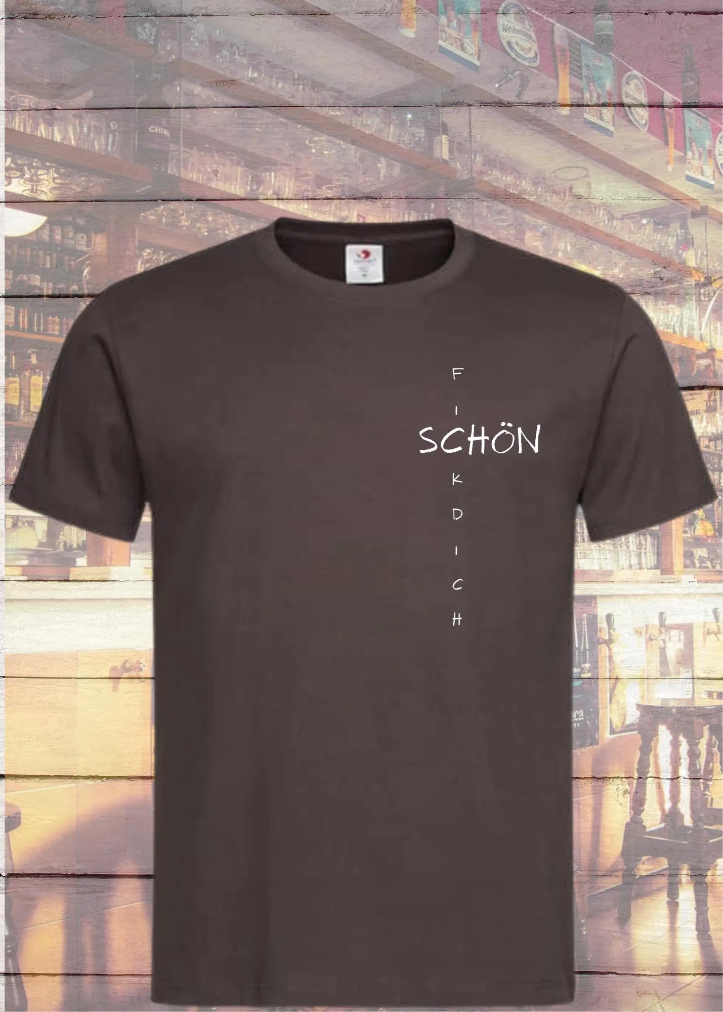 😤 Unisex T-Shirt 'Schön Fick Dich' - Direktes Statement Shirt 🖕