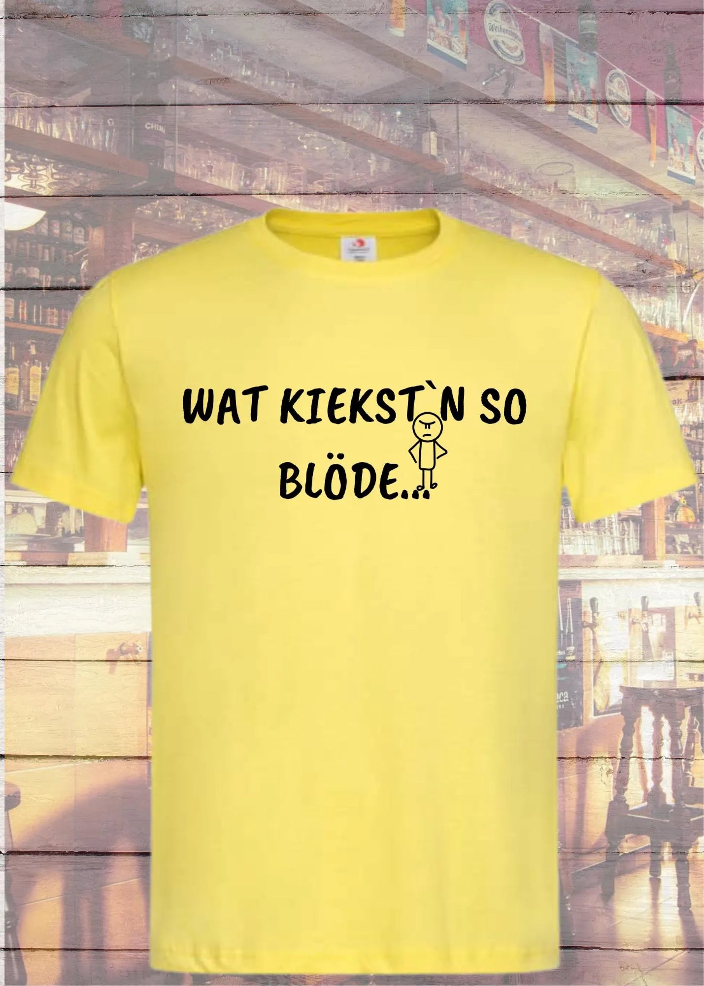 🙄 Unisex T-Shirt 'Wat Kiekstˋn So Blöde' - Berliner Schnauze Statement 😤