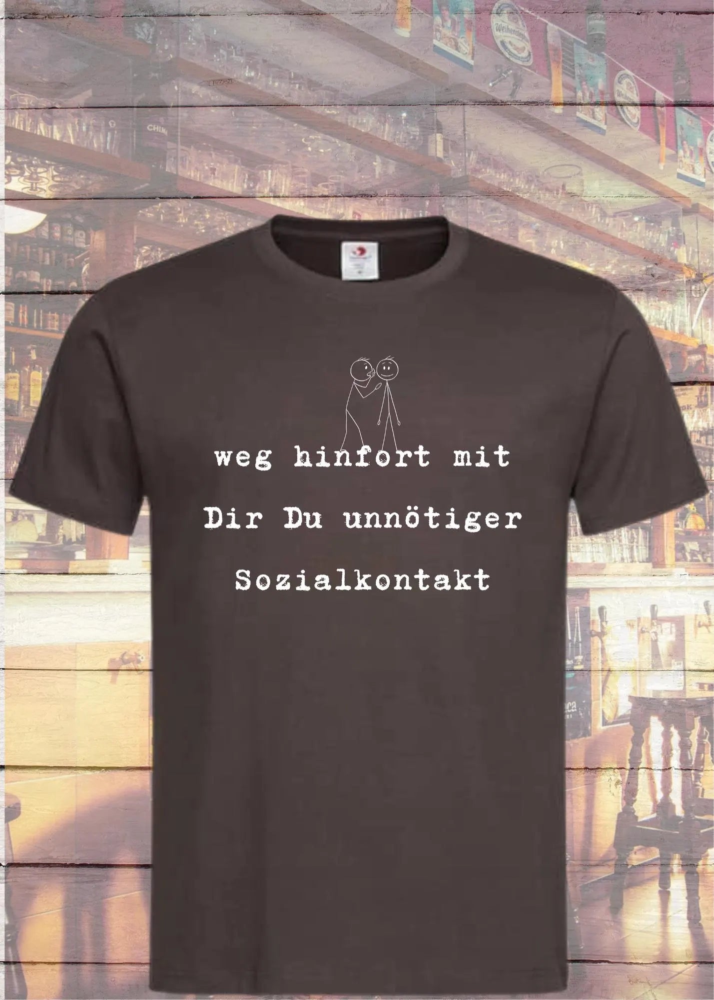 🙄 Weg Hinfort Mit Dir Du Unnötiger Sozialkontakt - Introvertierter Humor 😤