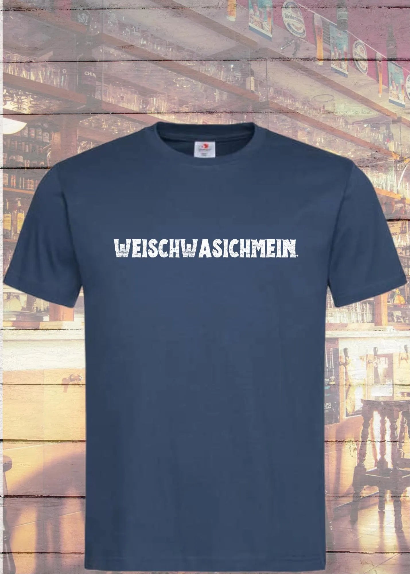 π€ Unisex T-Shirt 'Weischwasischmein' - Lustiges Verwirrung Statement π΅βπ«