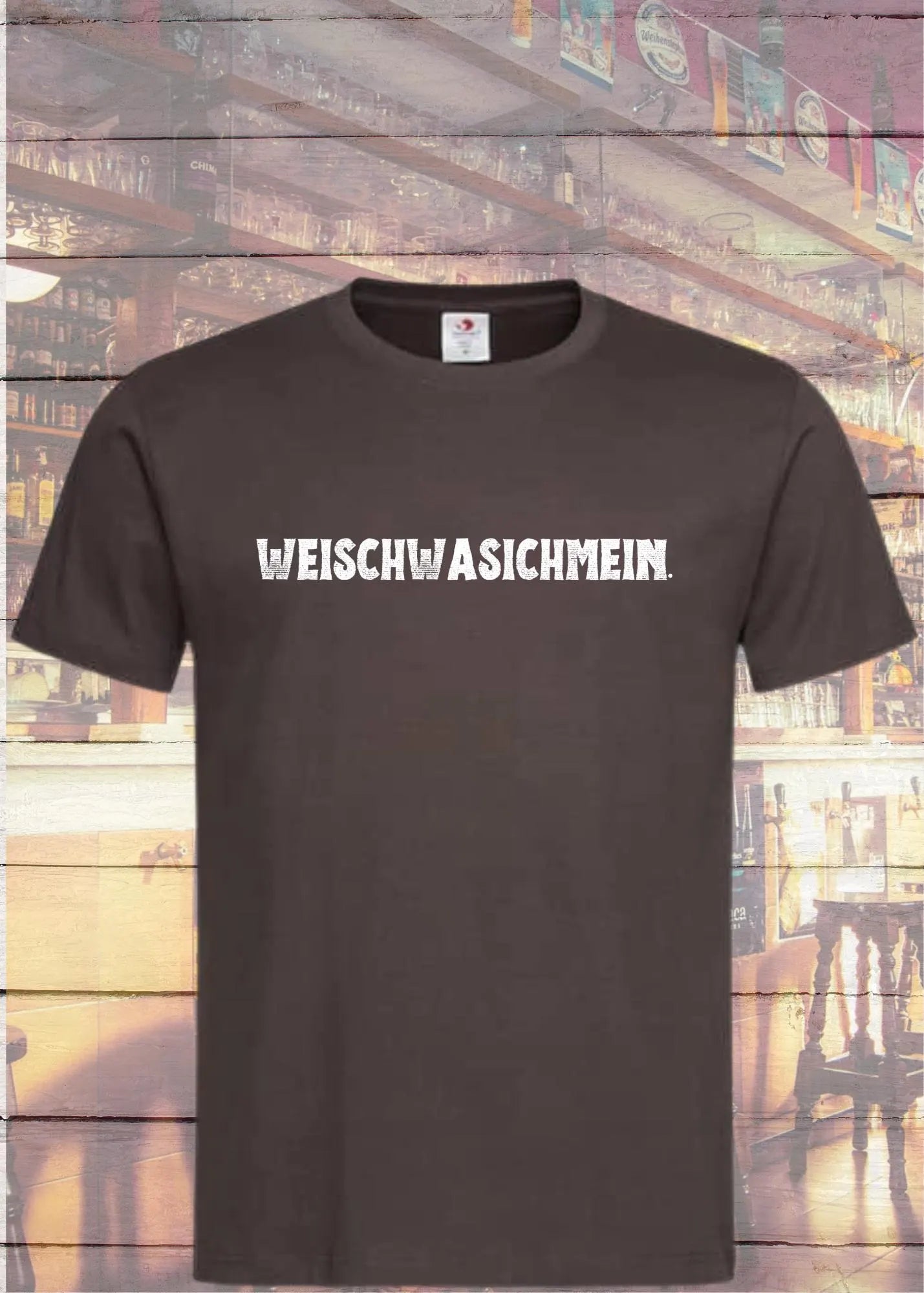 π€ Unisex T-Shirt 'Weischwasischmein' - Lustiges Verwirrung Statement π΅βπ«