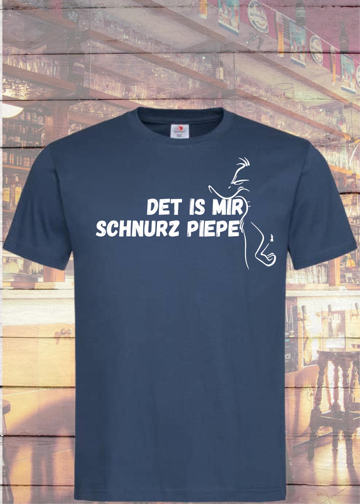 π€·ββοΈ Unisex T-Shirt 'Det Is Mir Schnurz Piepe' - Berliner Schnauze Statement π