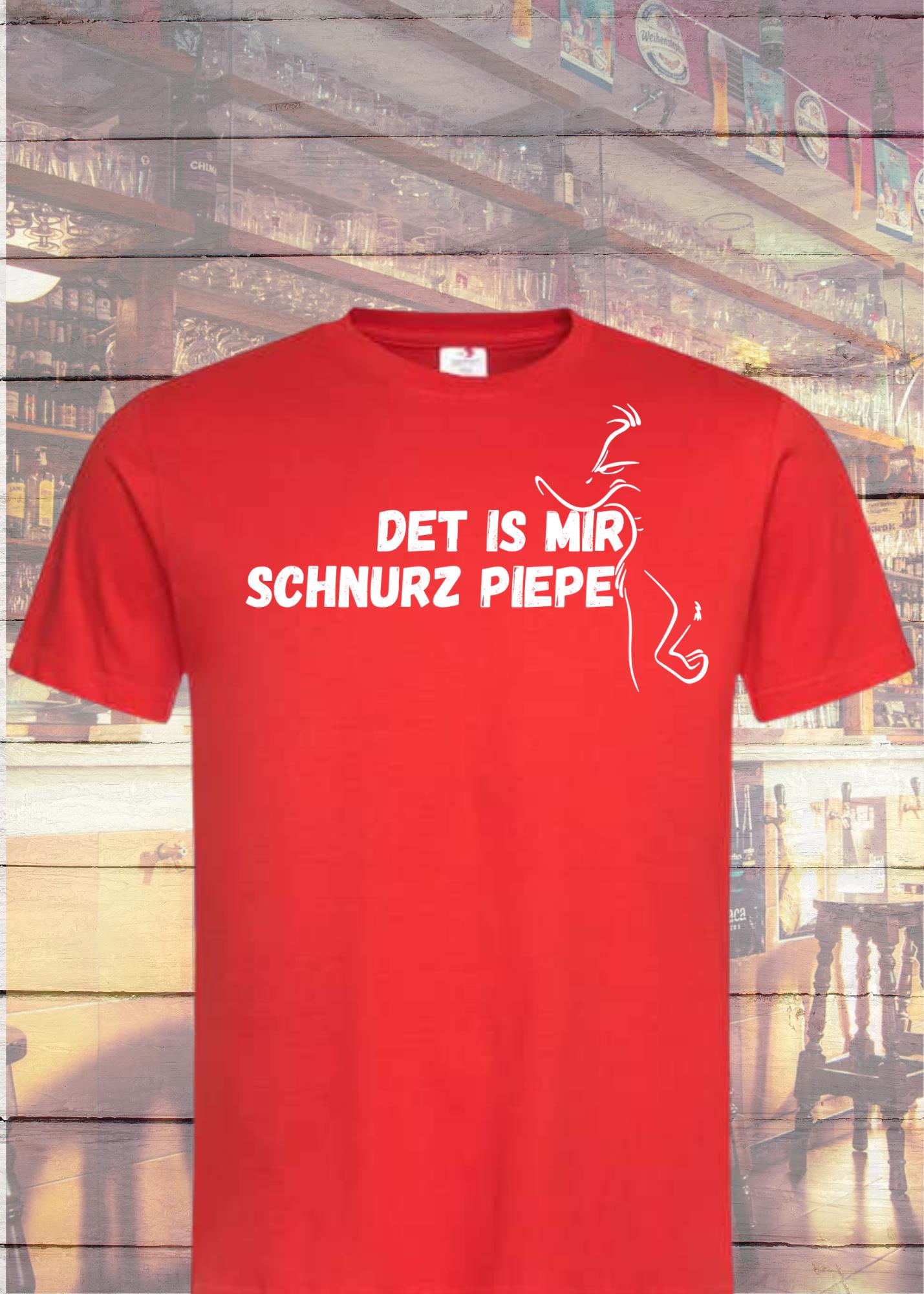π€·ββοΈ Unisex T-Shirt 'Det Is Mir Schnurz Piepe' - Berliner Schnauze Statement π