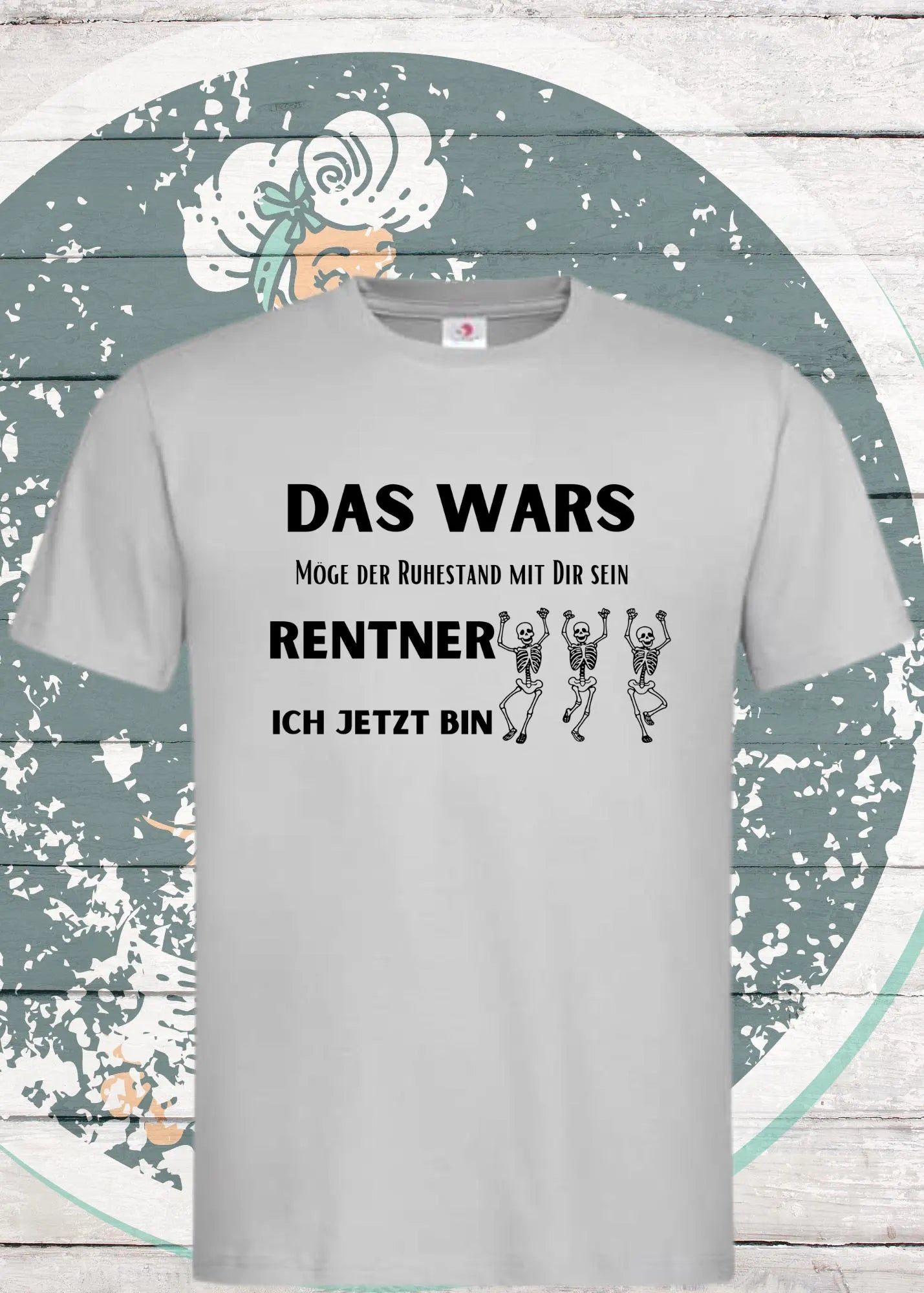 🏖️ Unisex T-Shirt 'Das Wars, Rentner Ich Jetzt Bin' - Renten Shirt ⚡